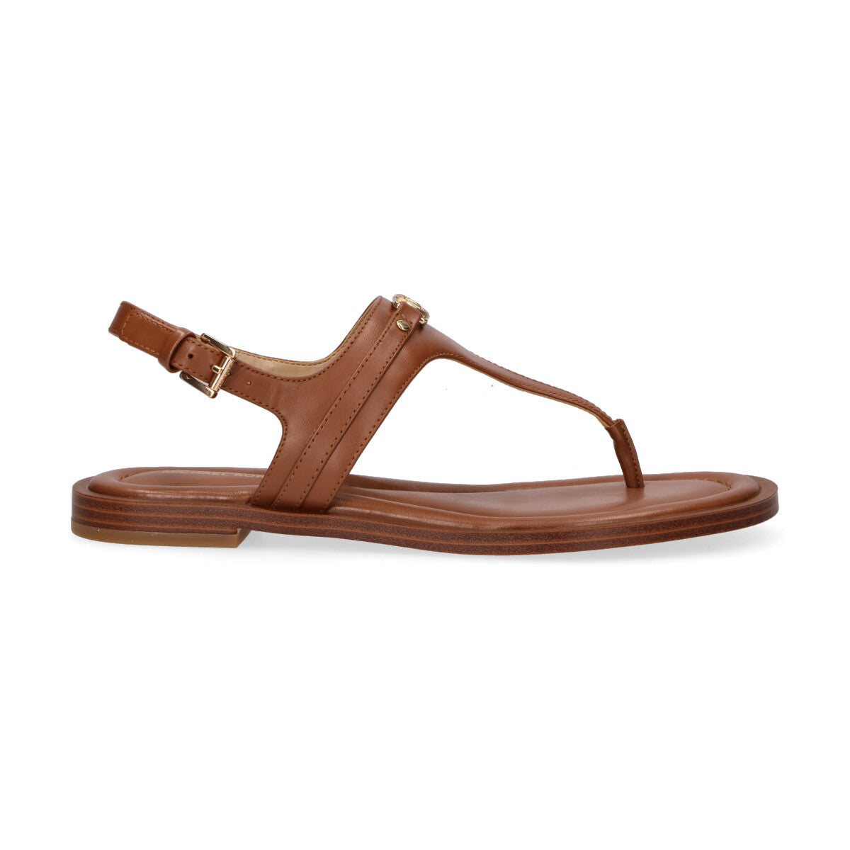 Michael kors sandalo Mandy in pelle cuoio