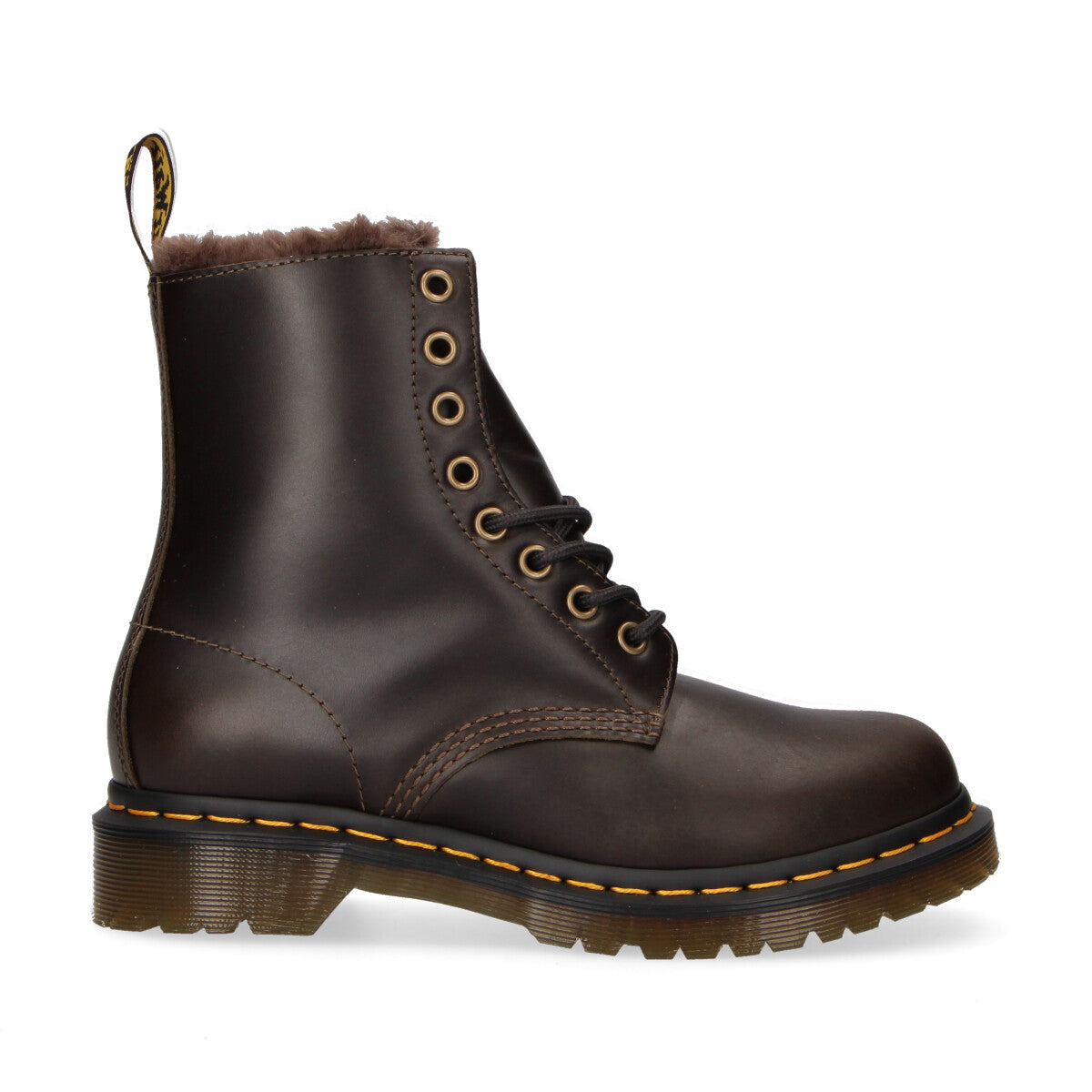Dr Martens anfibio Serena pelliccia pelle tdm