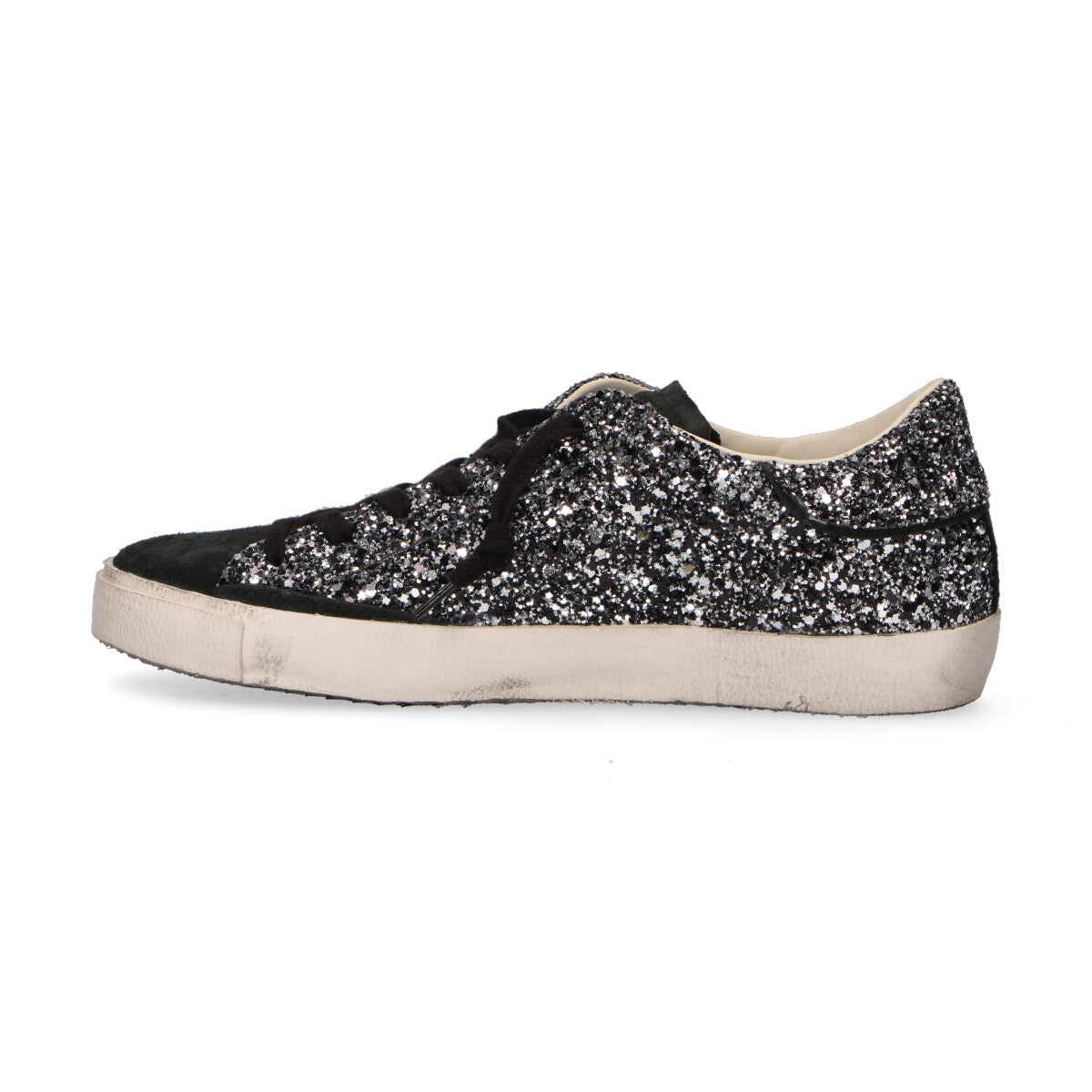 Philippe Model sneaker Paris glitter nera