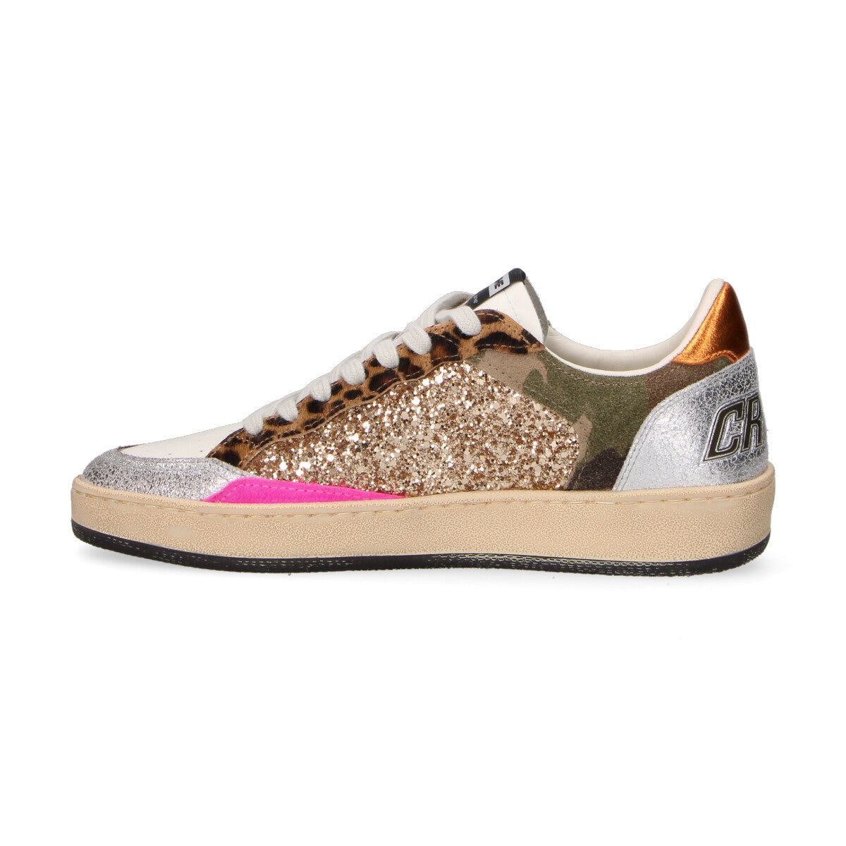 Crime London sneaker Chelsea Eletric Safari