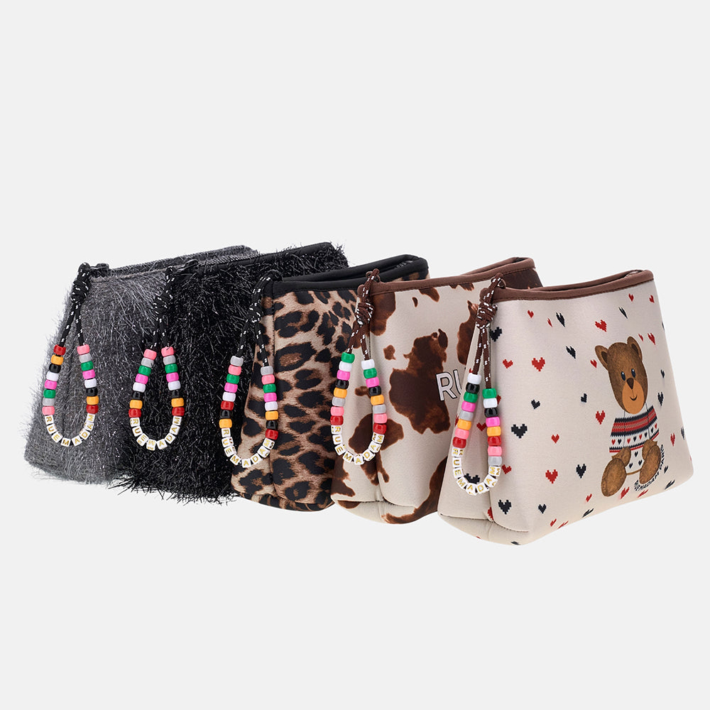 Rue Madam Paris Winter Clutch shine