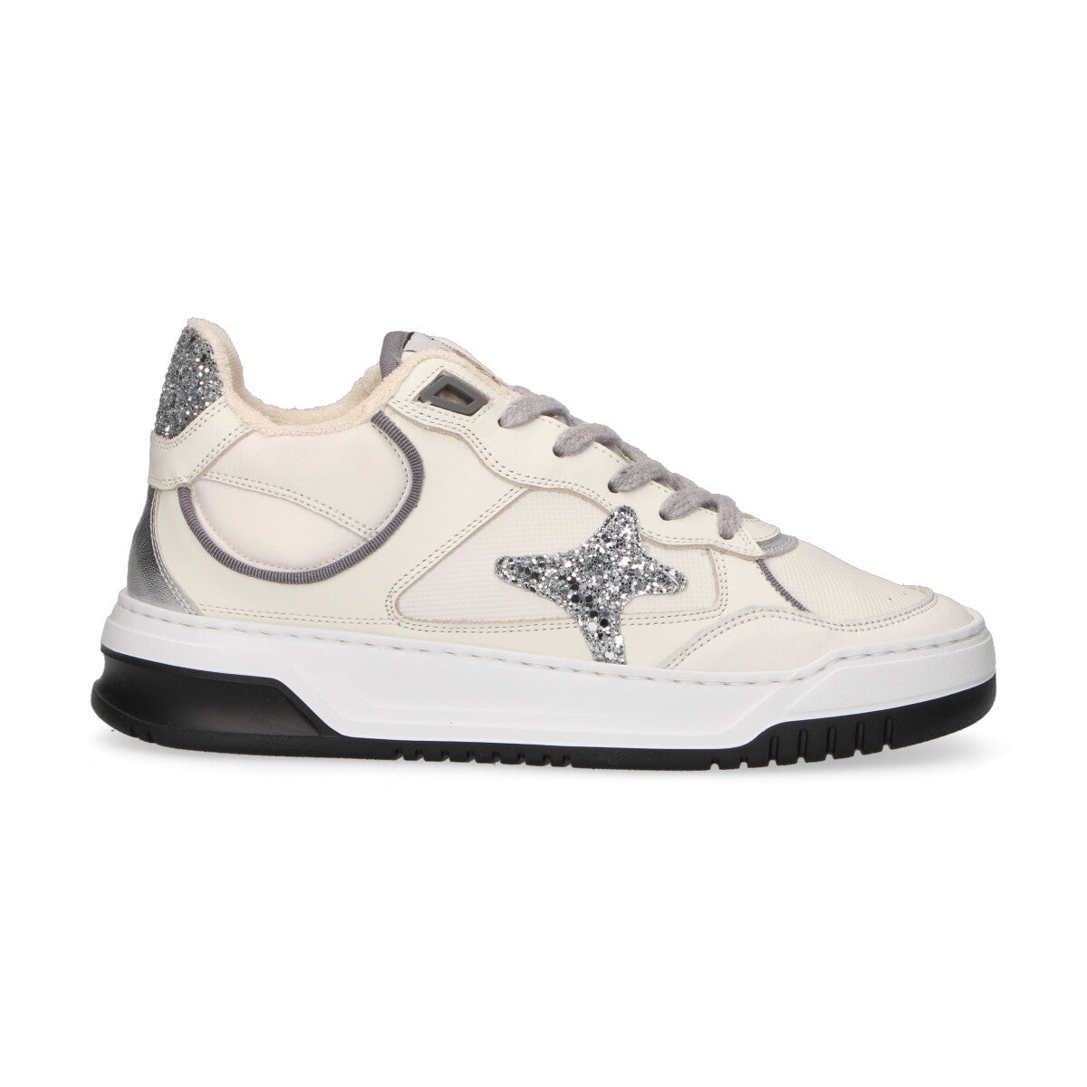 Ama Brand sneaker Diam in pelle bianca