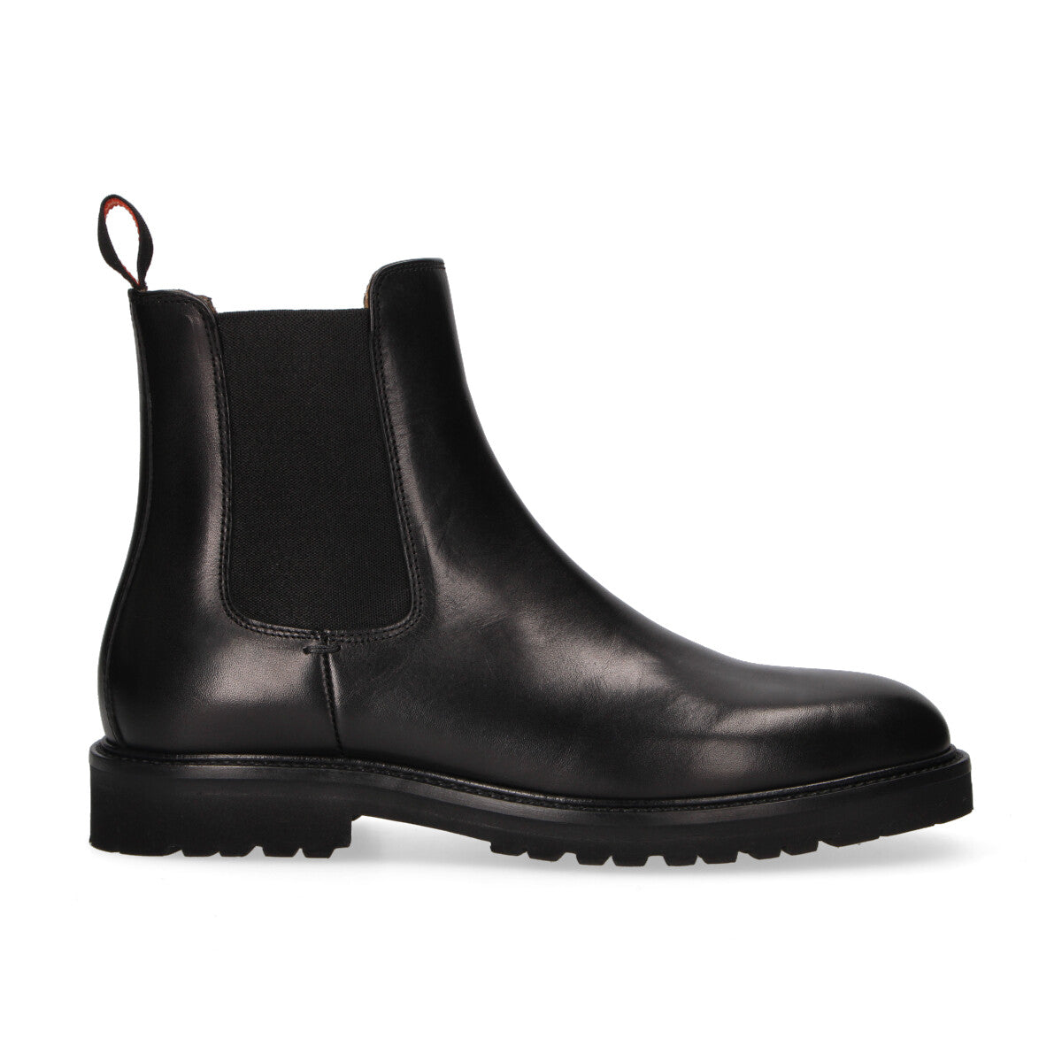 Giano beatles in pelle nera