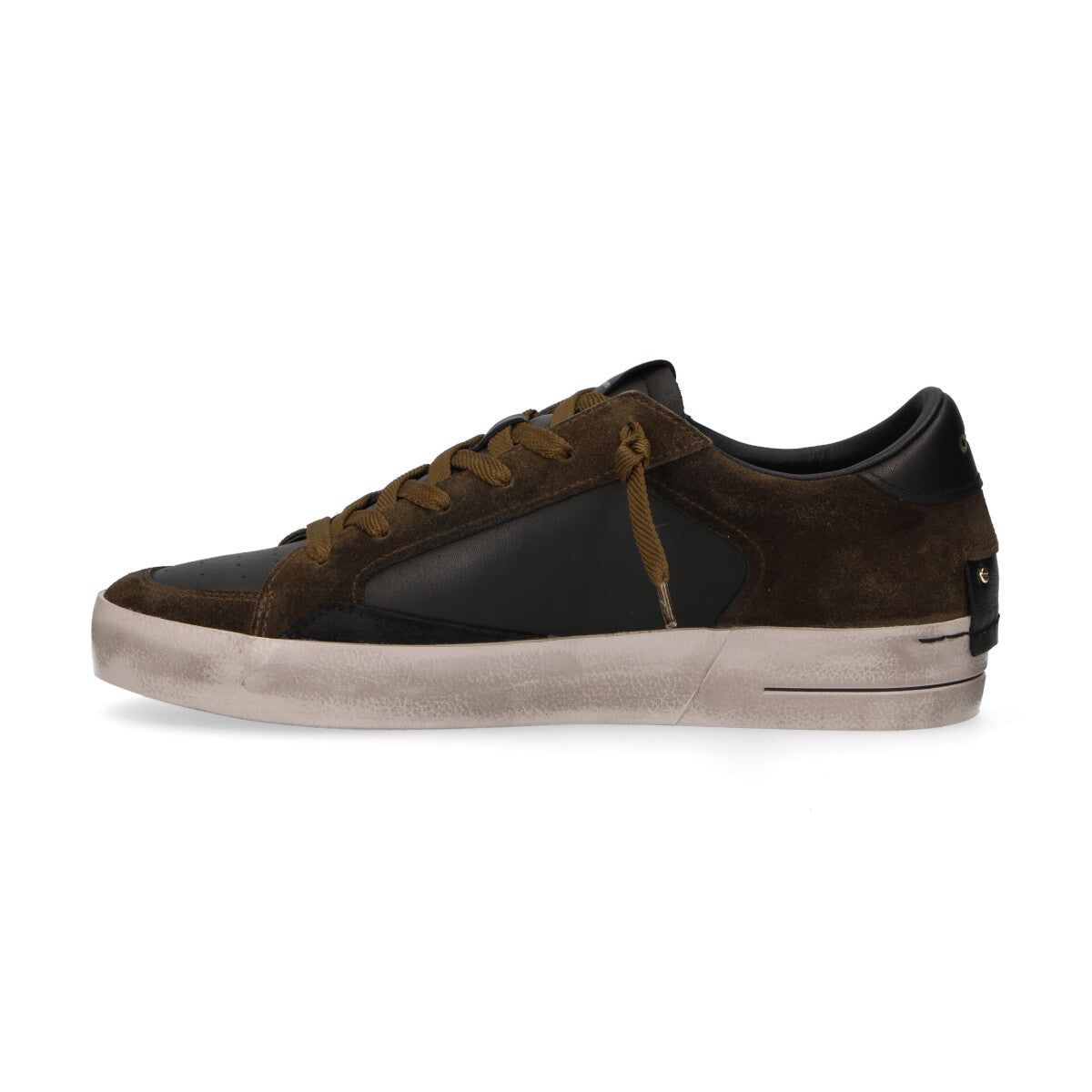 Crime London sneaker SK8 Deluxe black timber