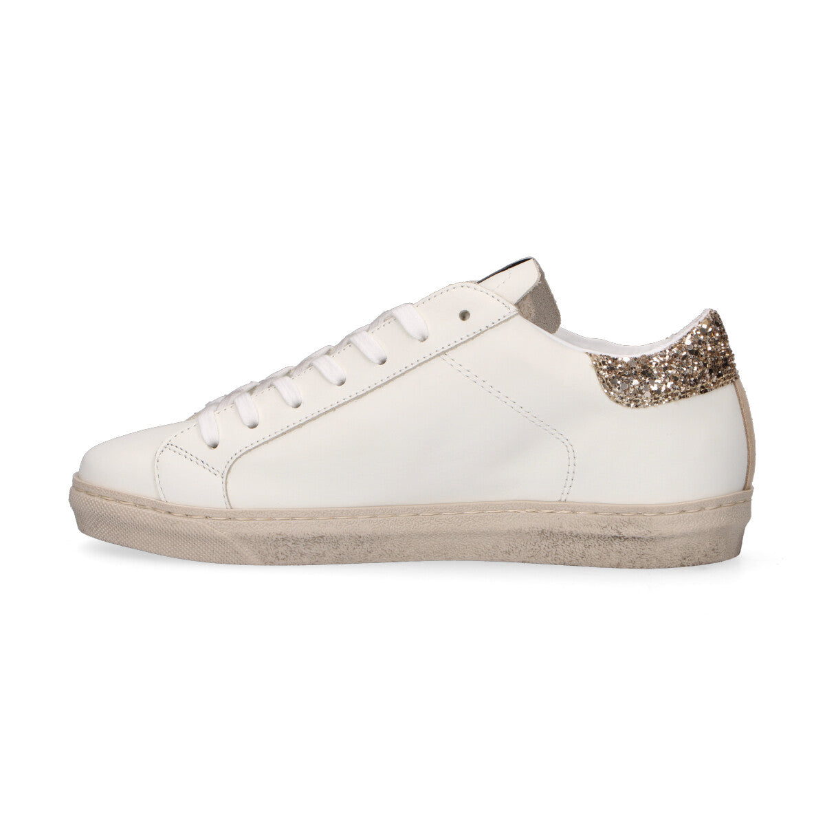 Ama Brand sneaker Snk in pelle bianca