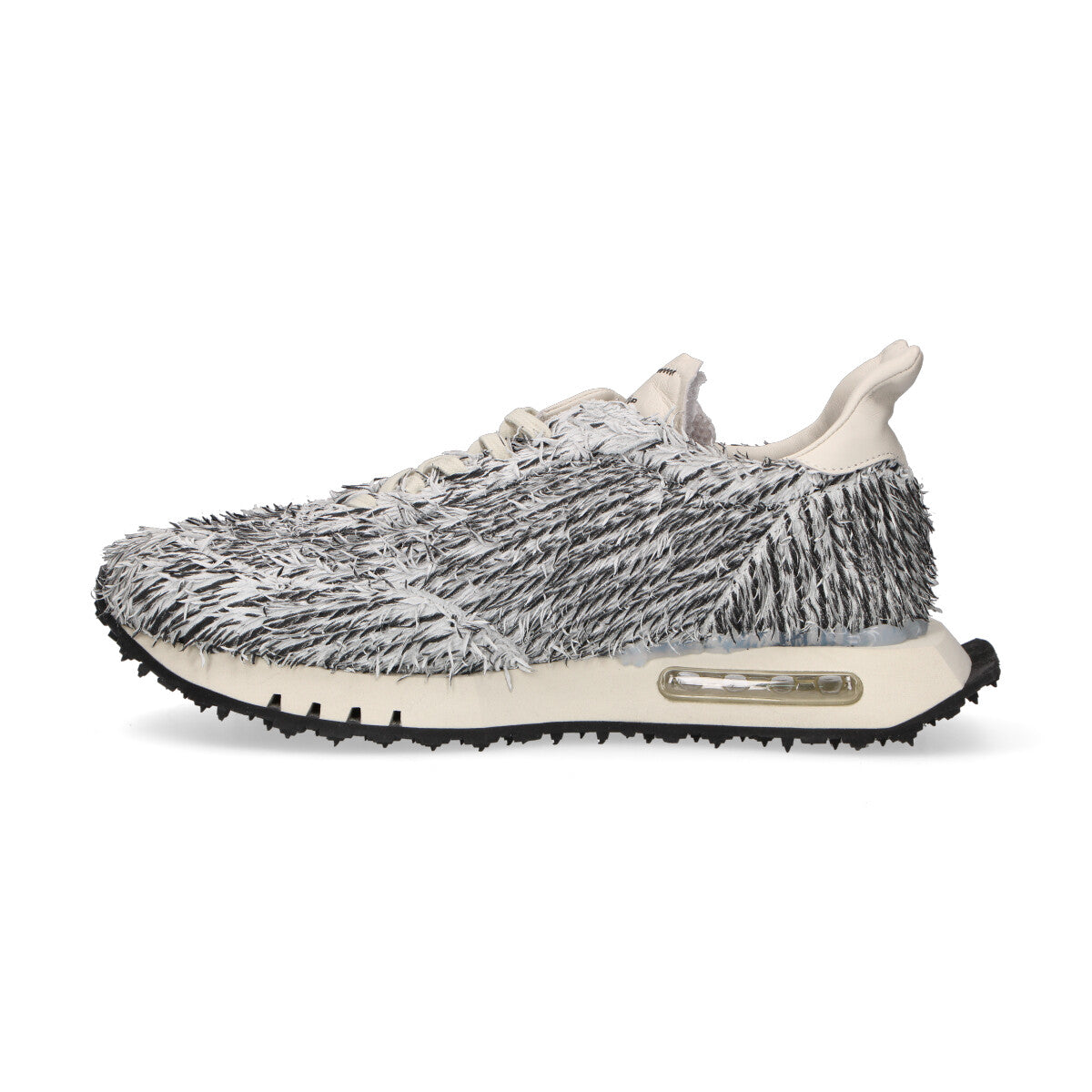 BePositive sneaker Race in camoscio grigia