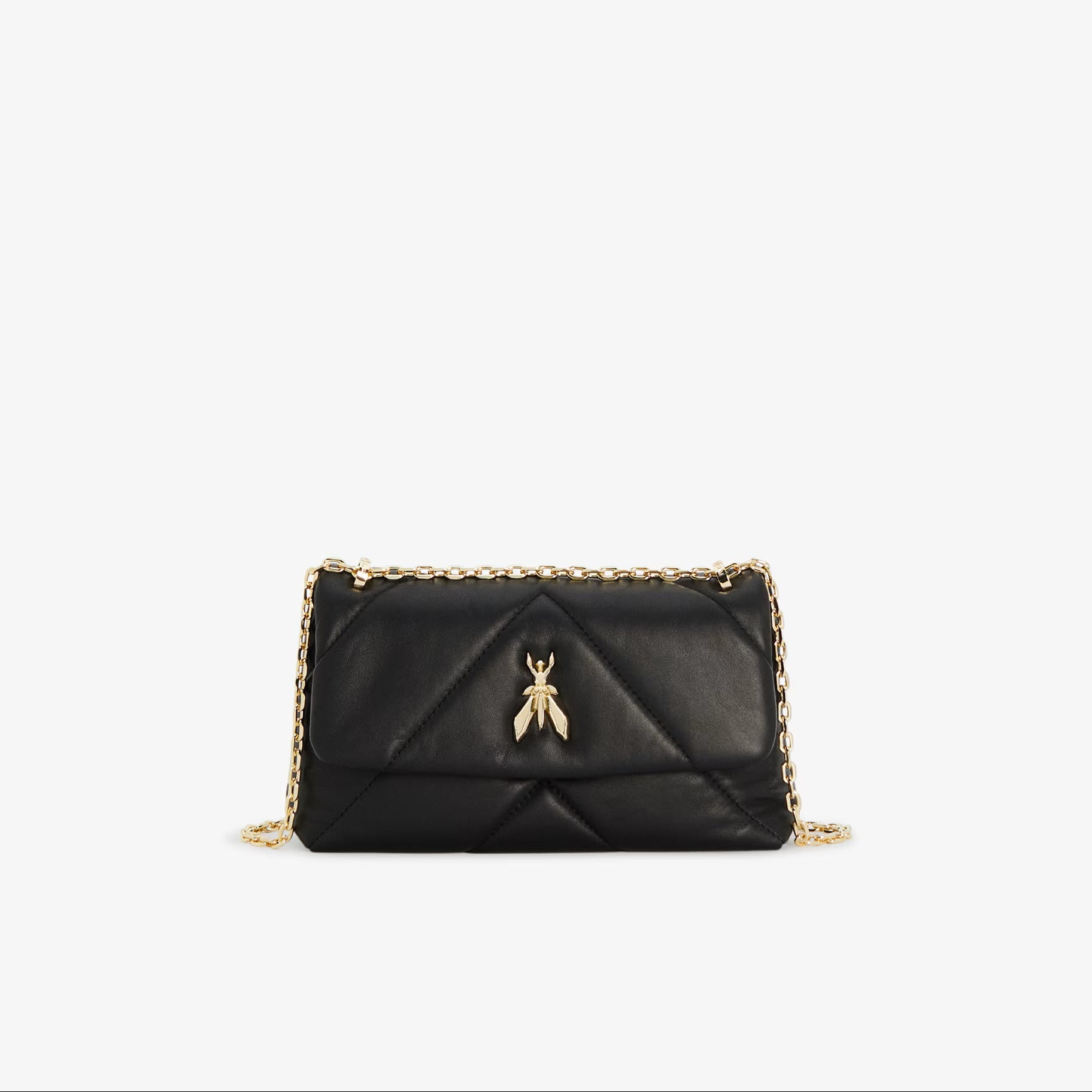Patrizia Pepe borsa Fly Quilter in pelle nera