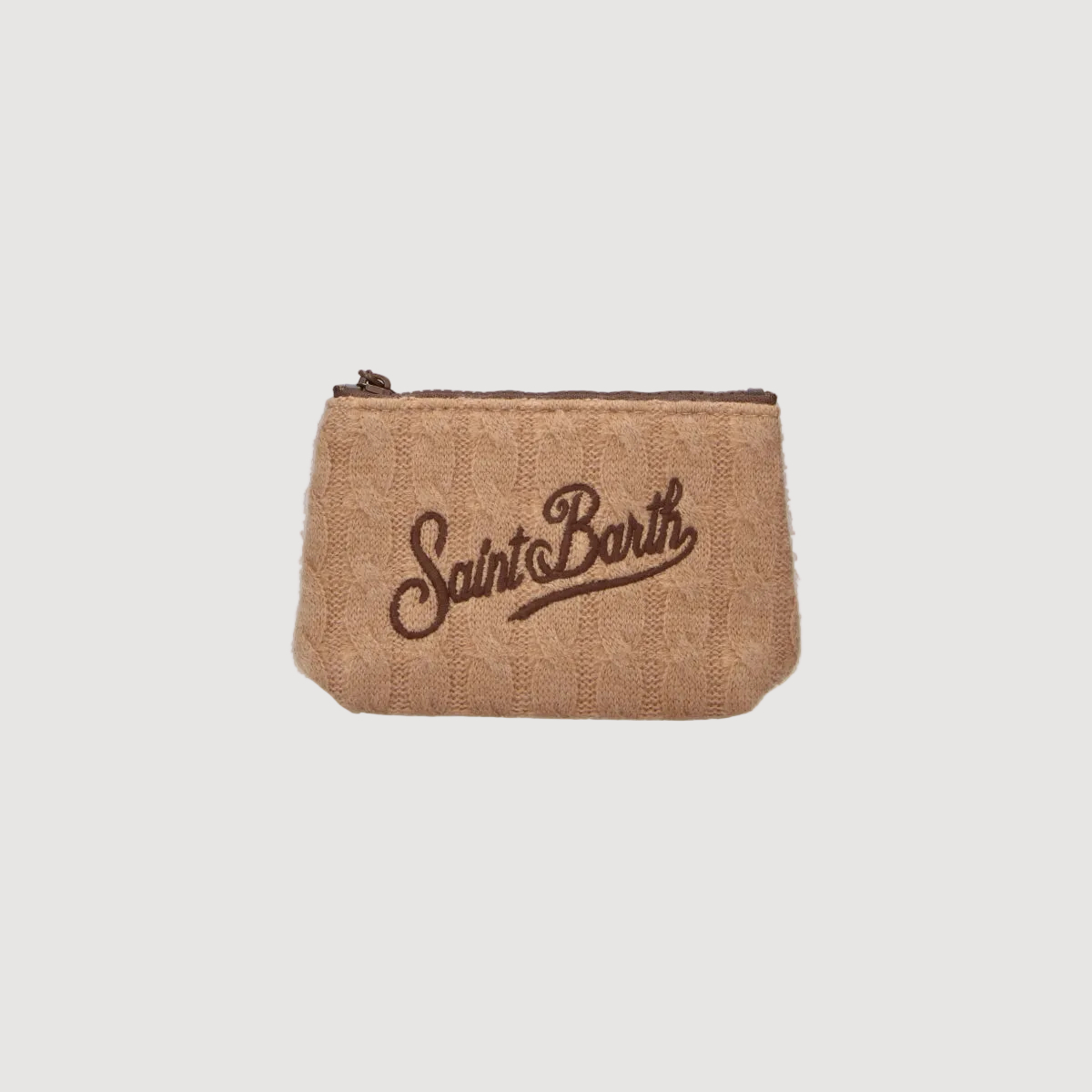 Mc2 Saint Barth pochette Aline Mini Tricot Midi Braid beige