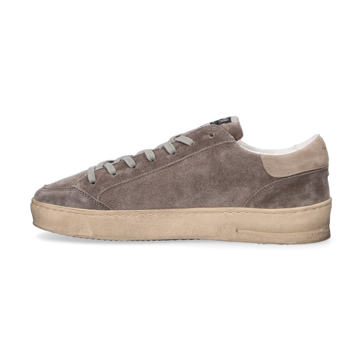 Ama-Brand sneaker Slam in camoscio grigio