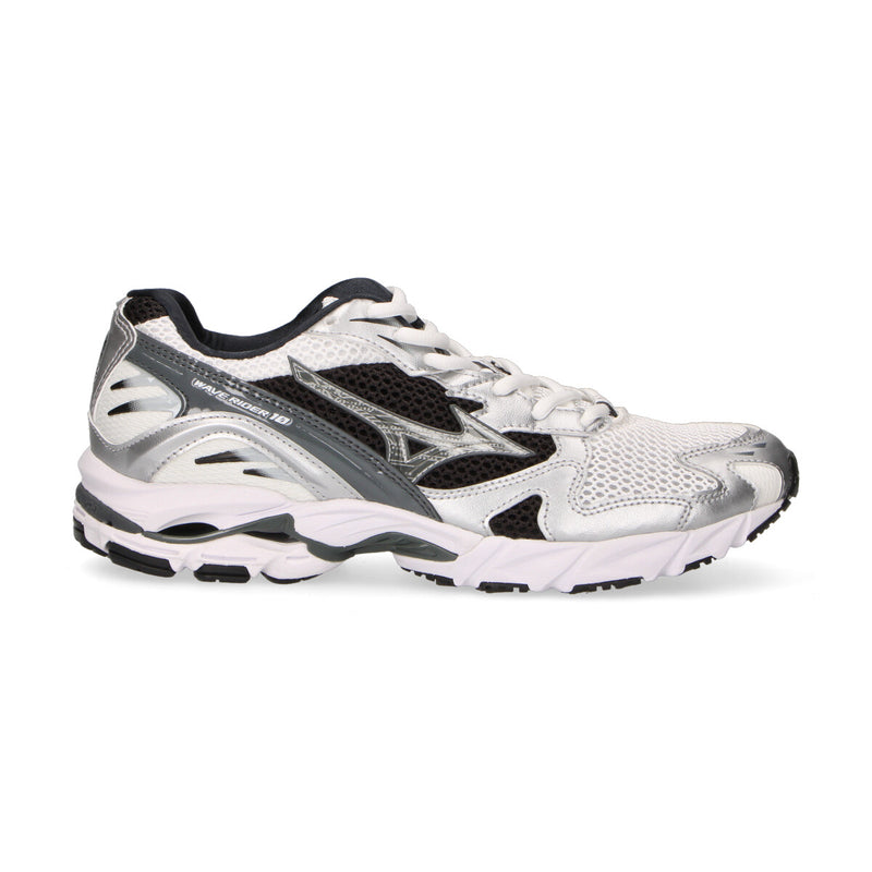 Mizuno sneaker Wave Rider 10 in nylon bianca nera