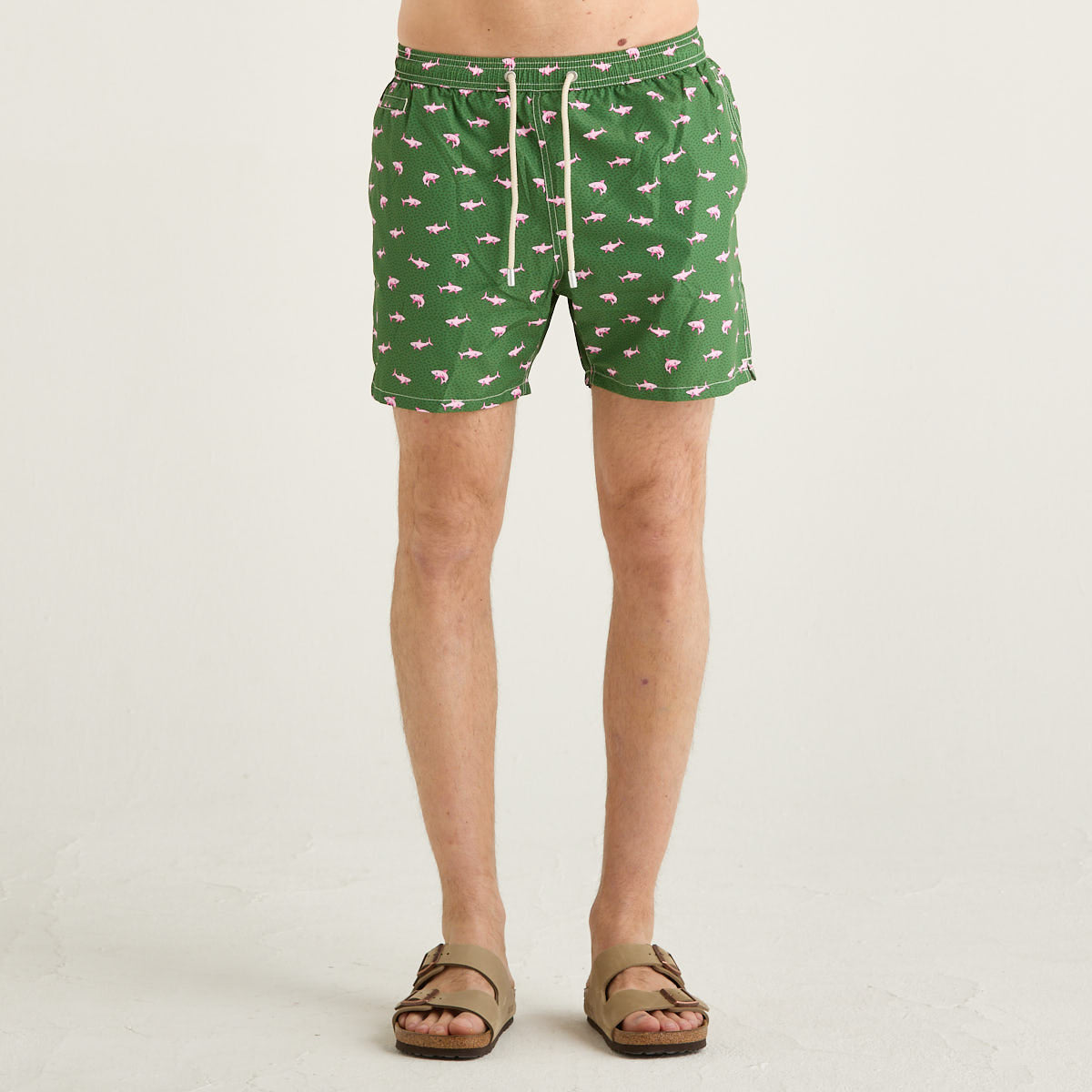 Mc2 Saint Barth costume shark on shark verde