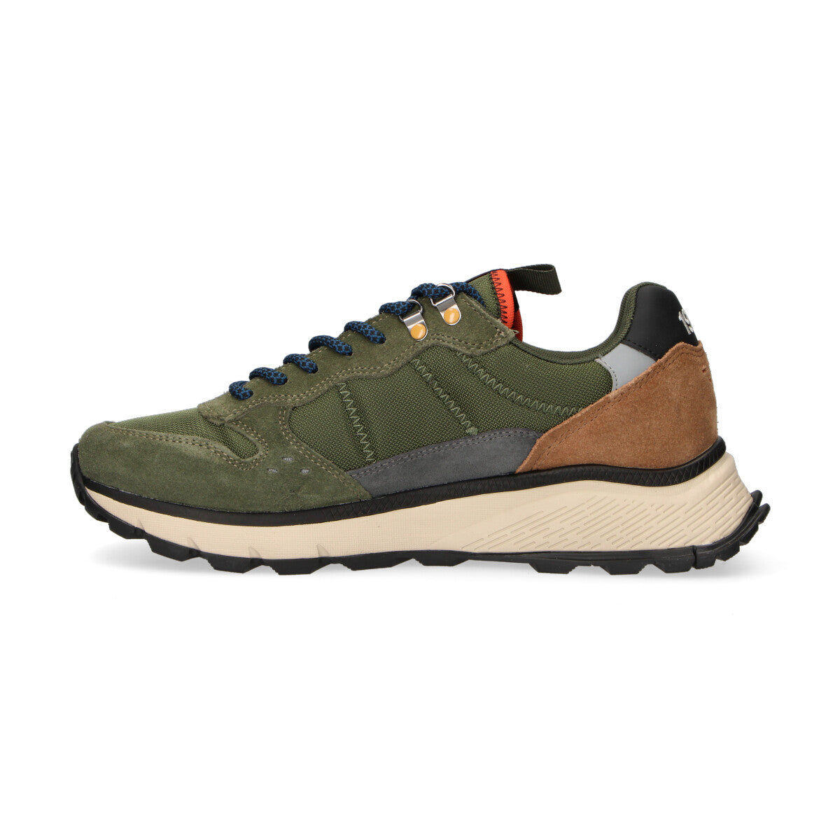 Sun68 sneaker Fire & Camping in nylon verde
