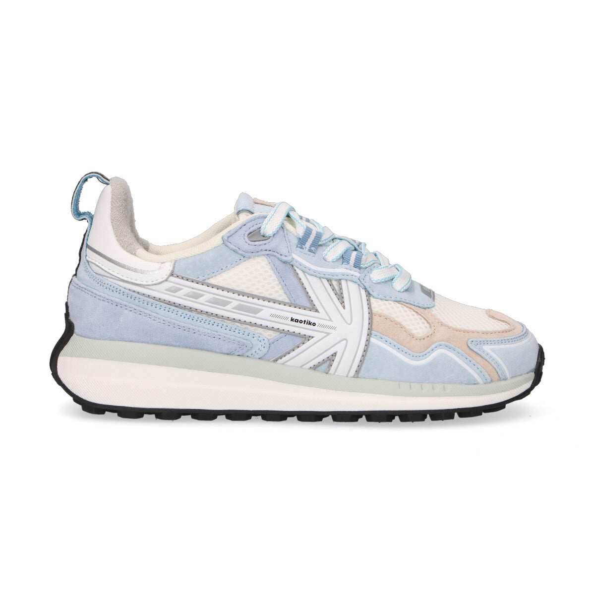 Kaotiko sneaker Detroit Tech nylon azzurra