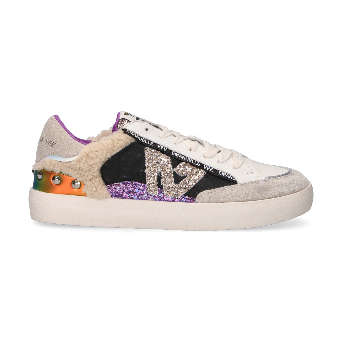 Emanuelle Vee sneaker Olivia strass teddy