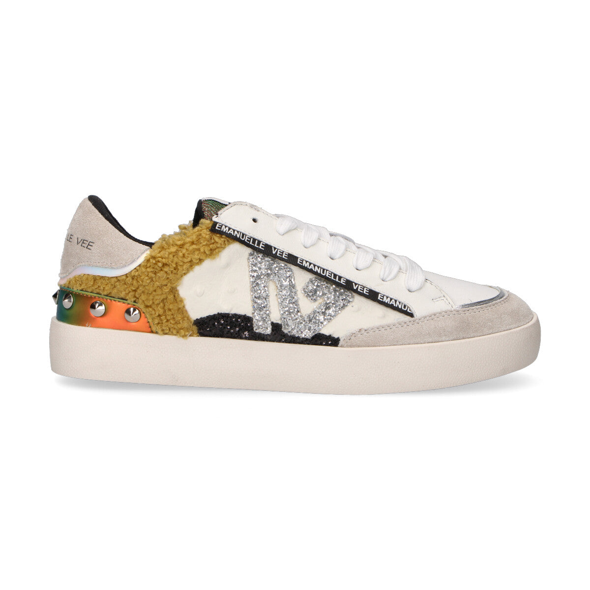 Emanuelle Vee sneaker Olivia strass teddy
