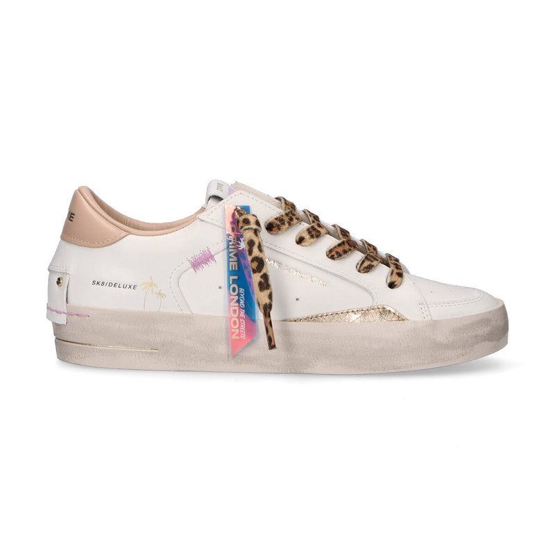 Crime London sneaker Skate savage white