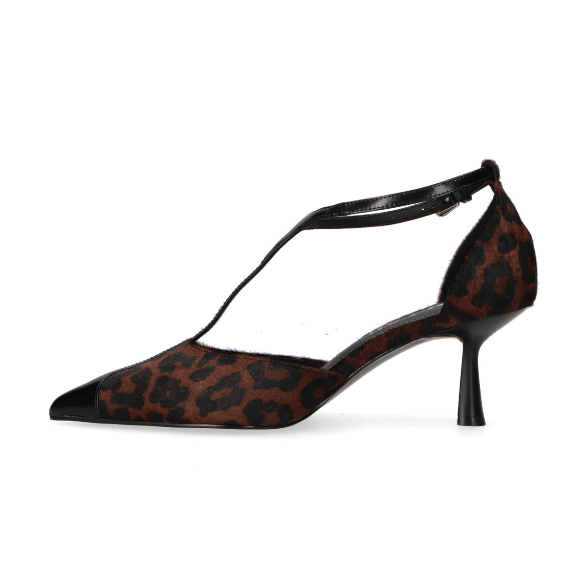 Bibi Lou decolltè in cavallino pelle maculata