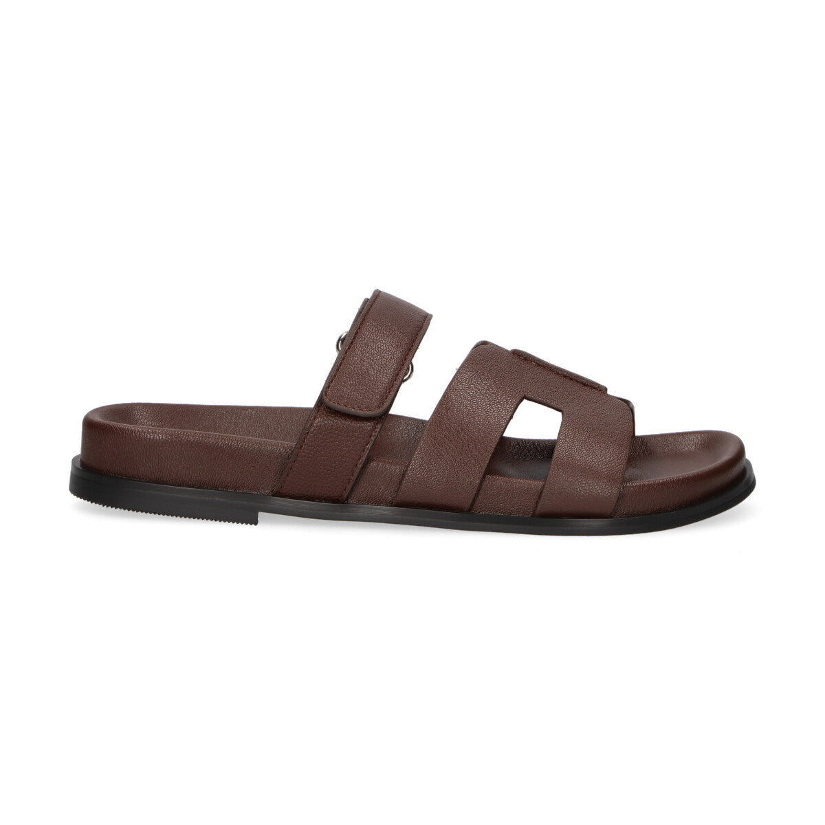 Bibi Lou ciabatta sandalo con strappo in pelle tdm