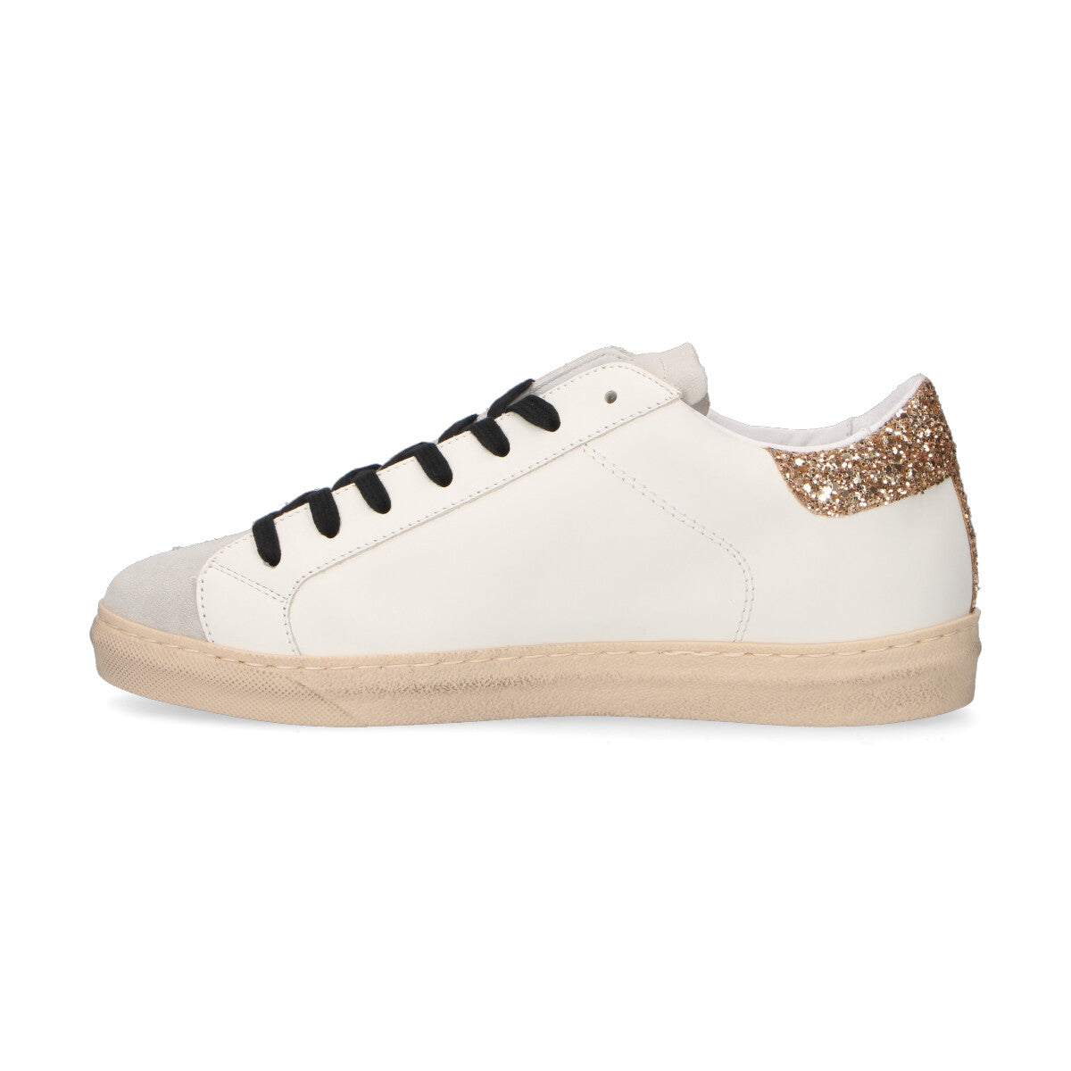 Ama Band sneaker Snk in pelle bianca