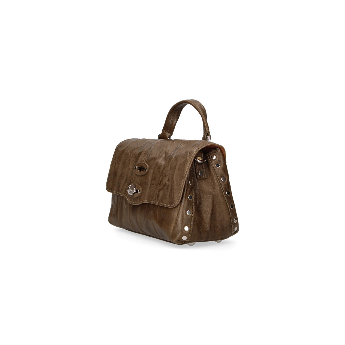 Zanellato borsa Postina baby plissè green cacciatore
