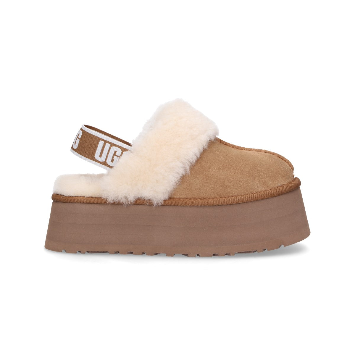 Ugg ciabatta Funkette camoscio chestnut