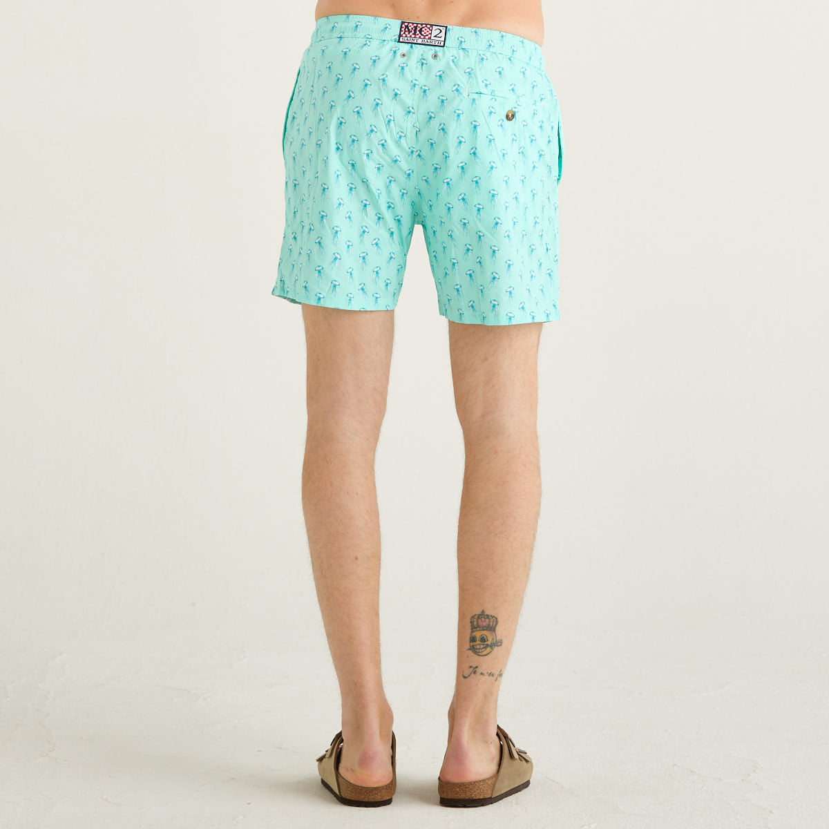 Mc2 Saint Barth costume jelly dance verde acqua