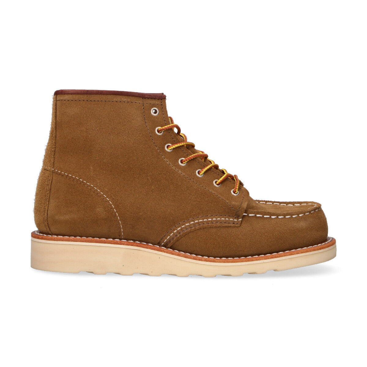 Red Wing boot Classic Moc camoscio tortora