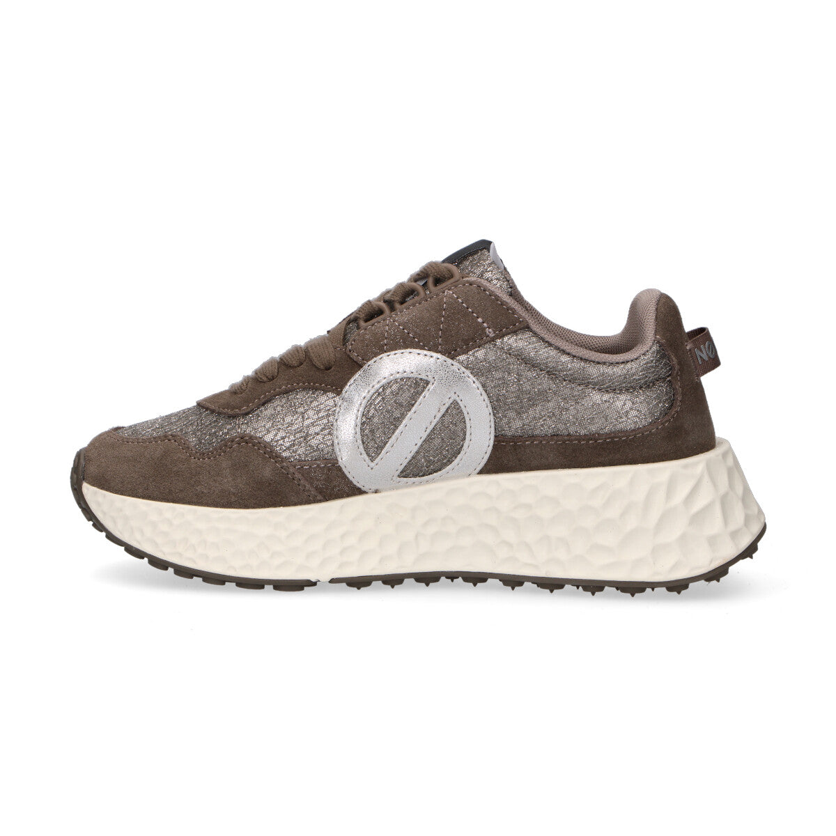 No Name sneaker Carter Jogger in tessuto grigia