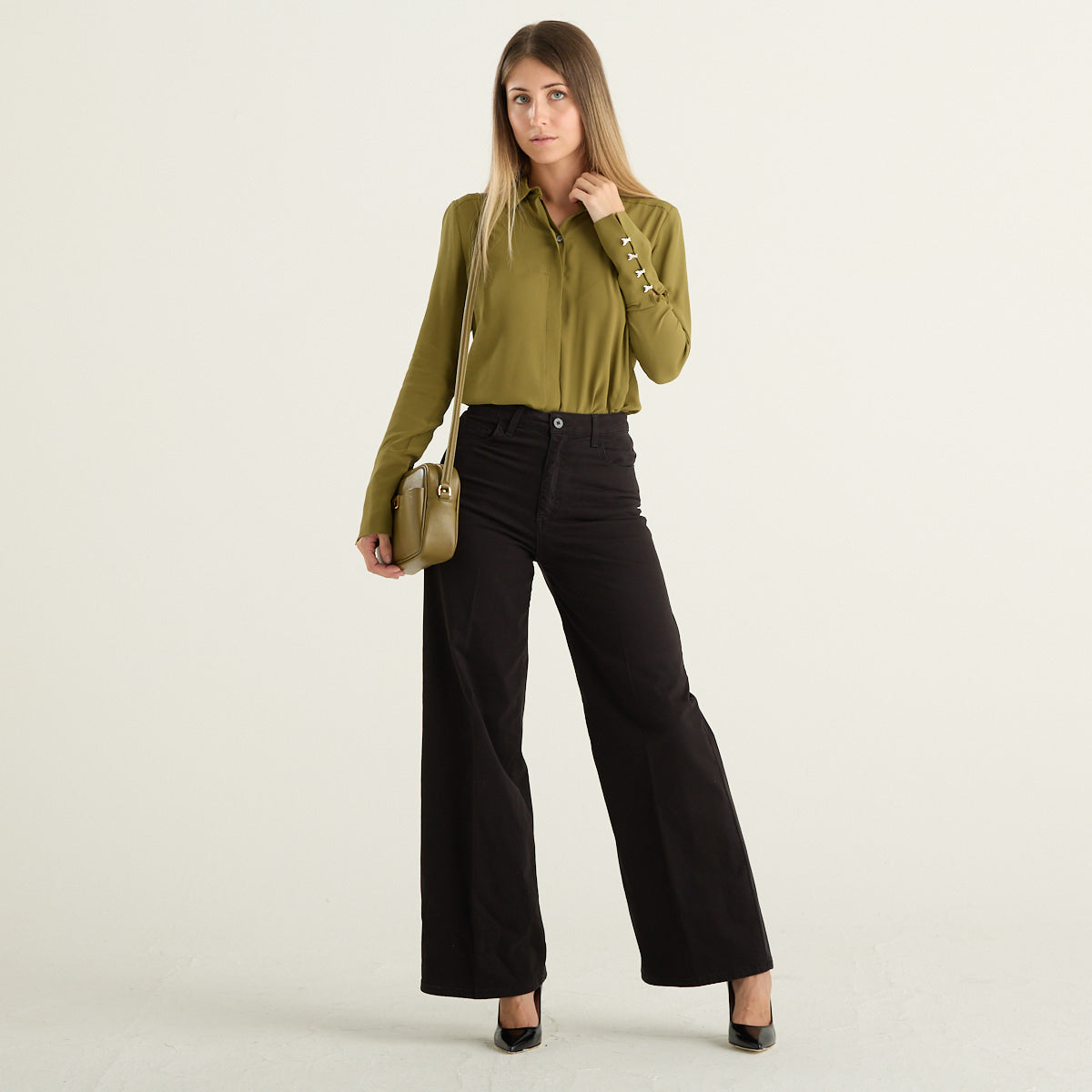 Camicia Verde Oliva Patrizia Pepe