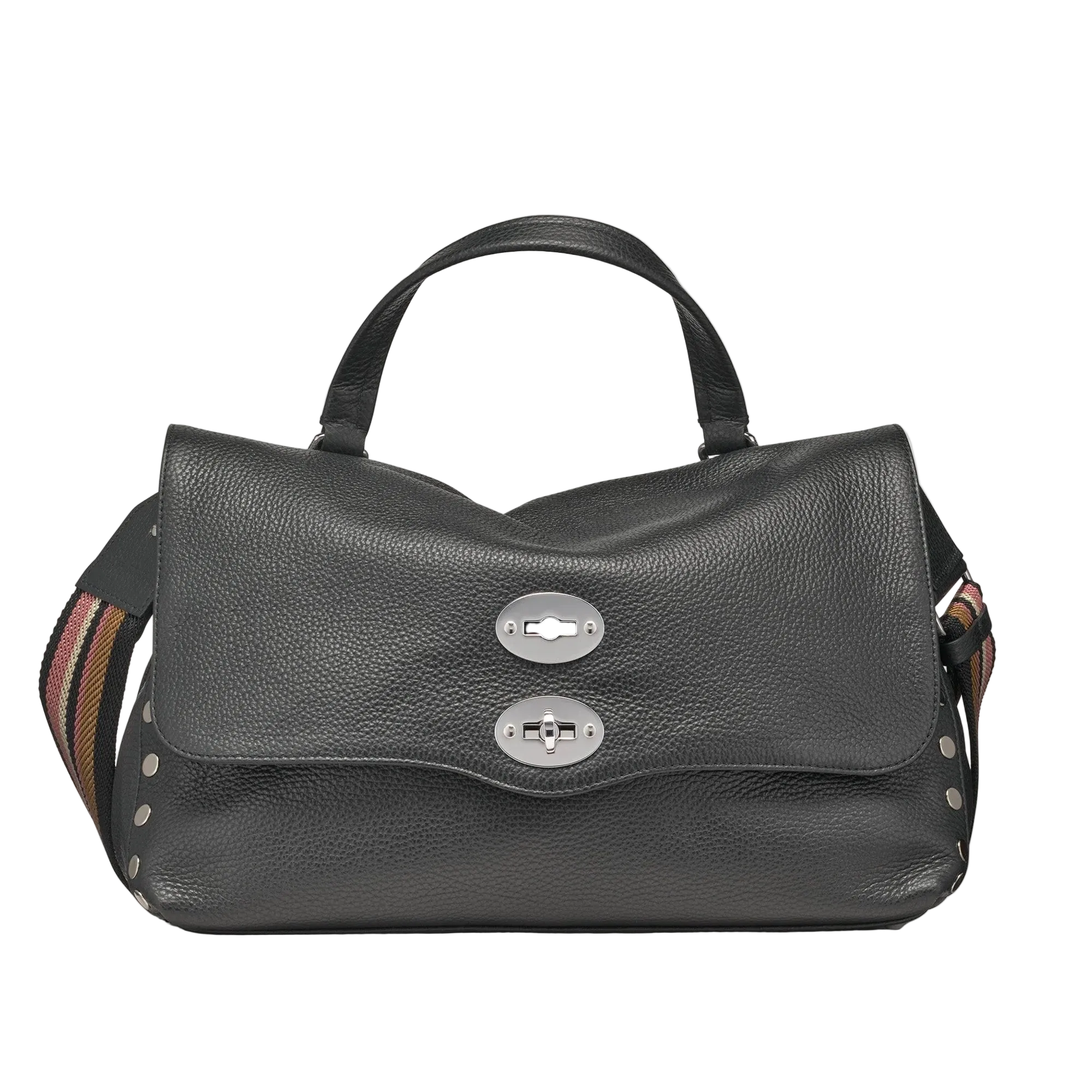 Zanellato borsa Postina Daily Giorno Medium pelle nera