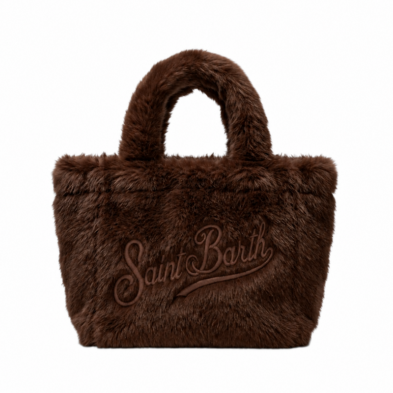 Mc2 Saint Barth borsa Colette Soft Fur marrone