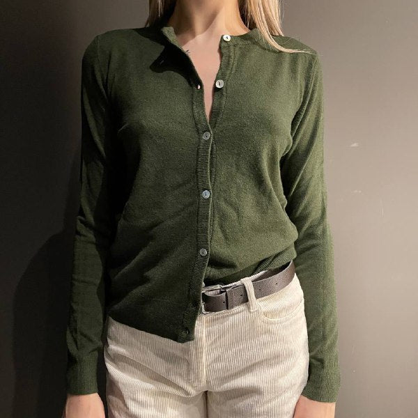 Haveone maglia in tessuto verde