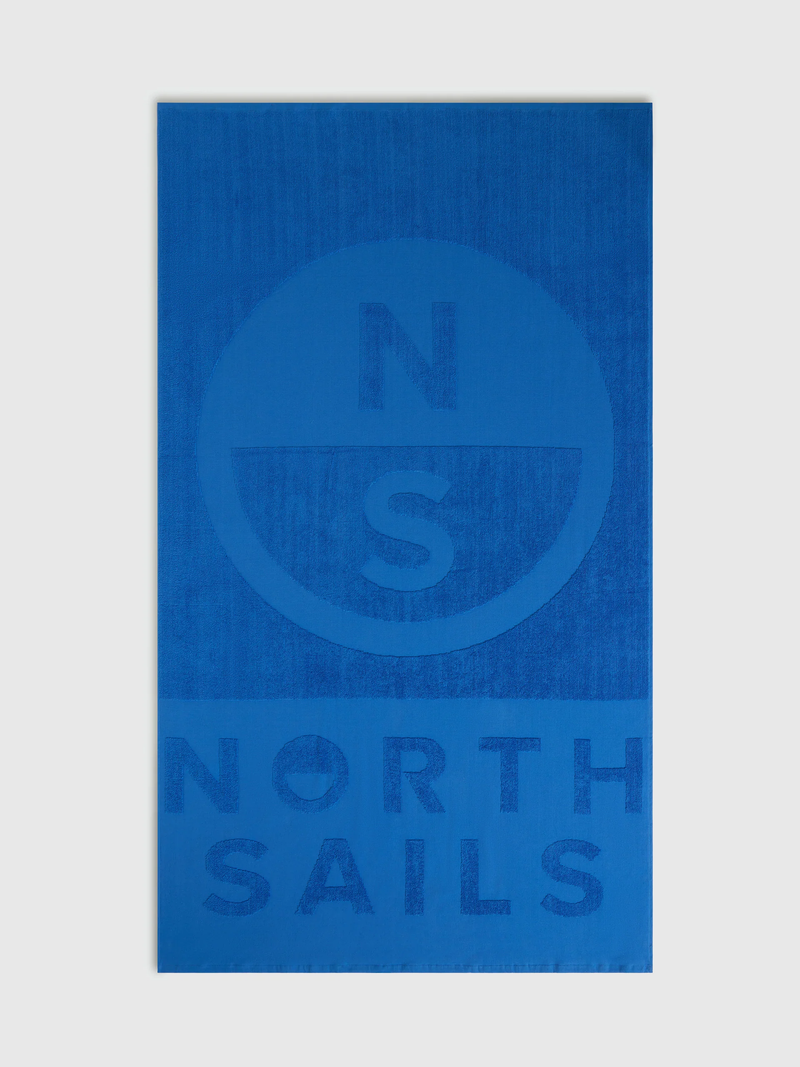 North Sails Telo mare con logo blu