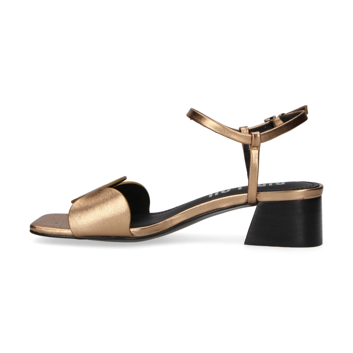 Bibi Lou sandalo con cinturino in pelle bronzo