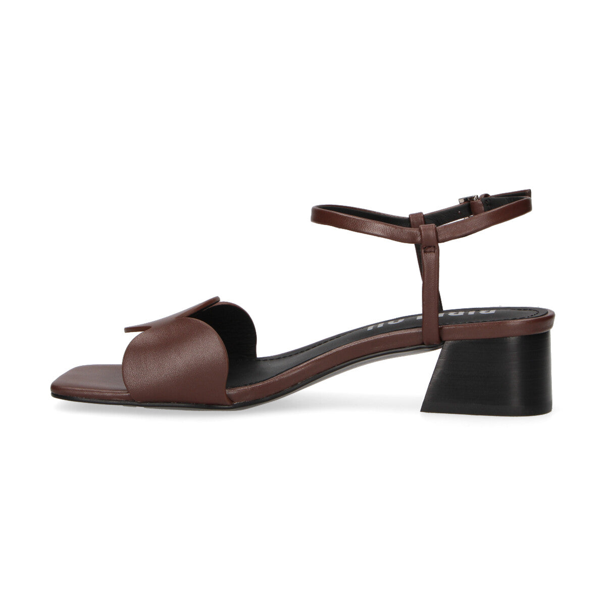 Bibi Lou sandalo con cinturino in pelle marrone