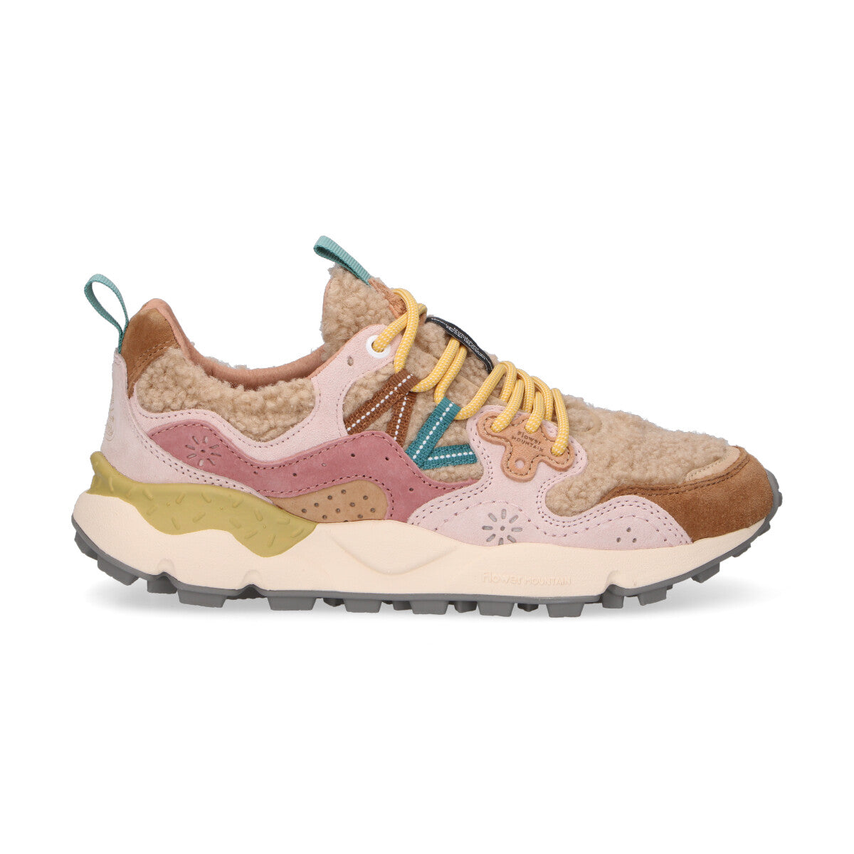 Flower Mountain sneaker Yamano 3 beige lilla
