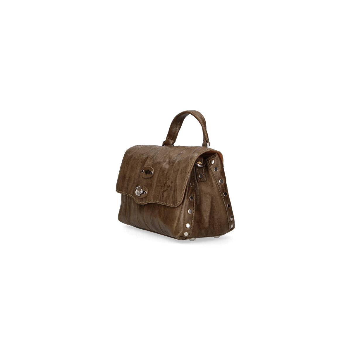 Zanellato borsa Postina baby plissè green cacciatore