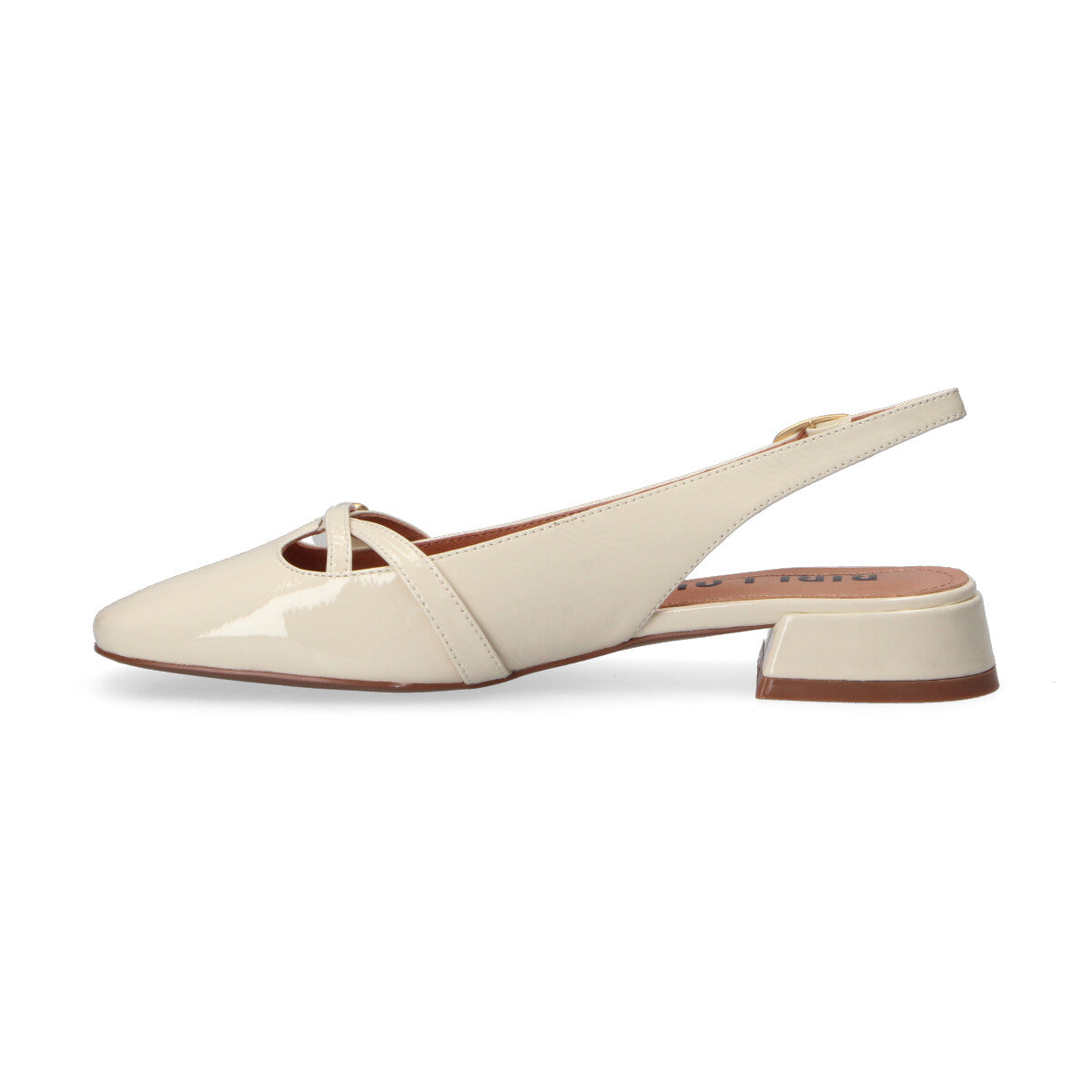 Bibi Lou chanel in vernice panna