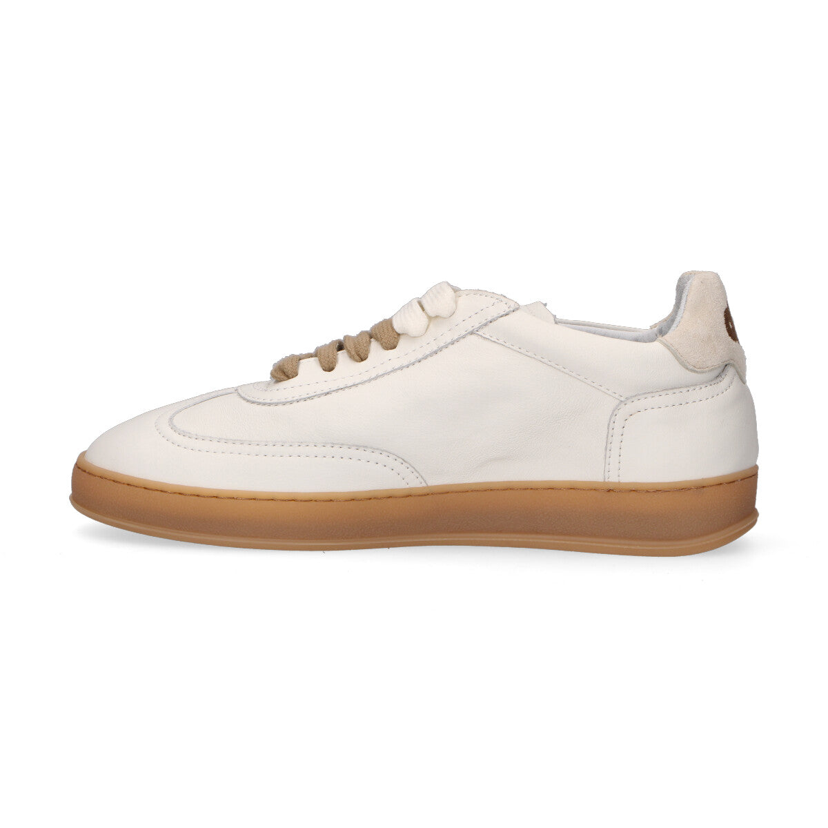 Soldini 80 sneaker Akira Vieste in pelle bianca