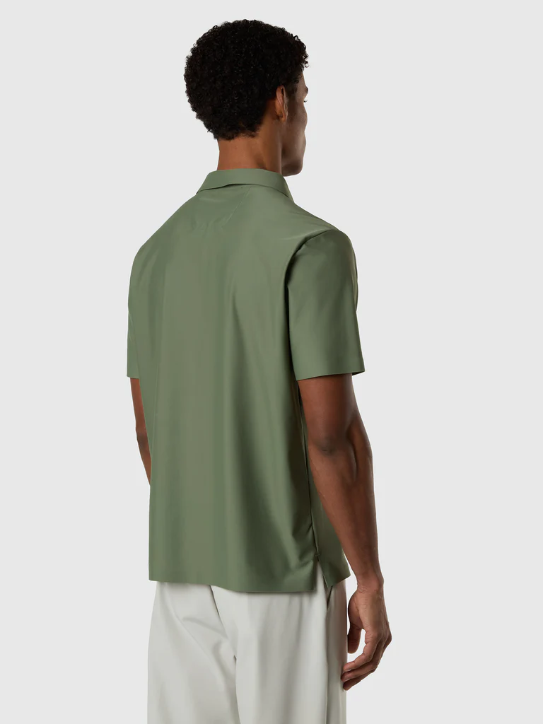 North Sails polo in nylon stretch verde