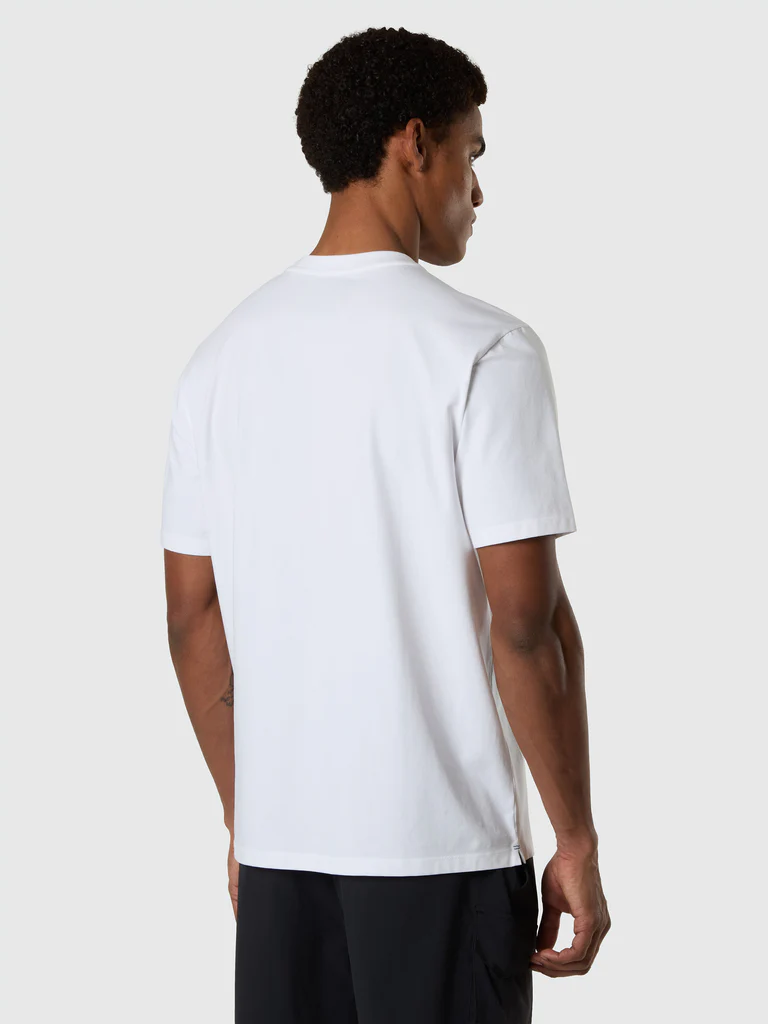 North Sails T-shirt con logo North Tech bianca