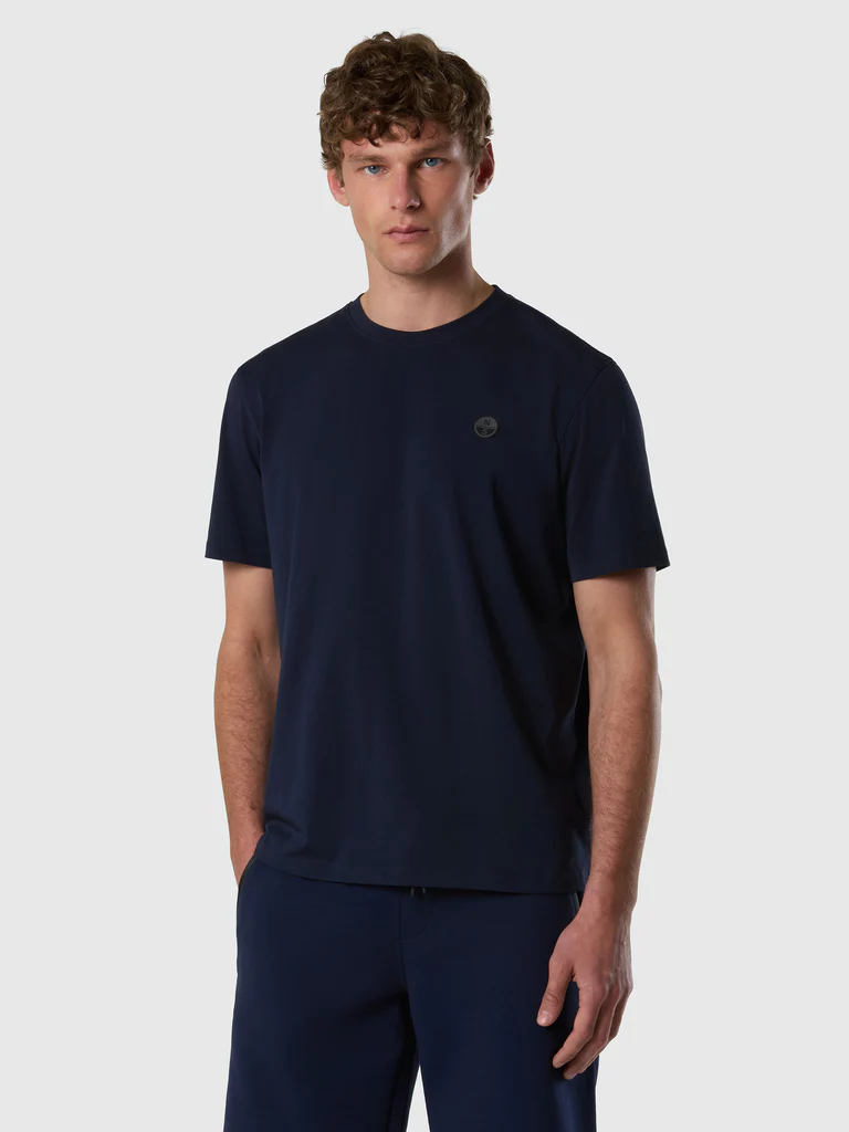 North Sails T-shirt con logo North Tech blu