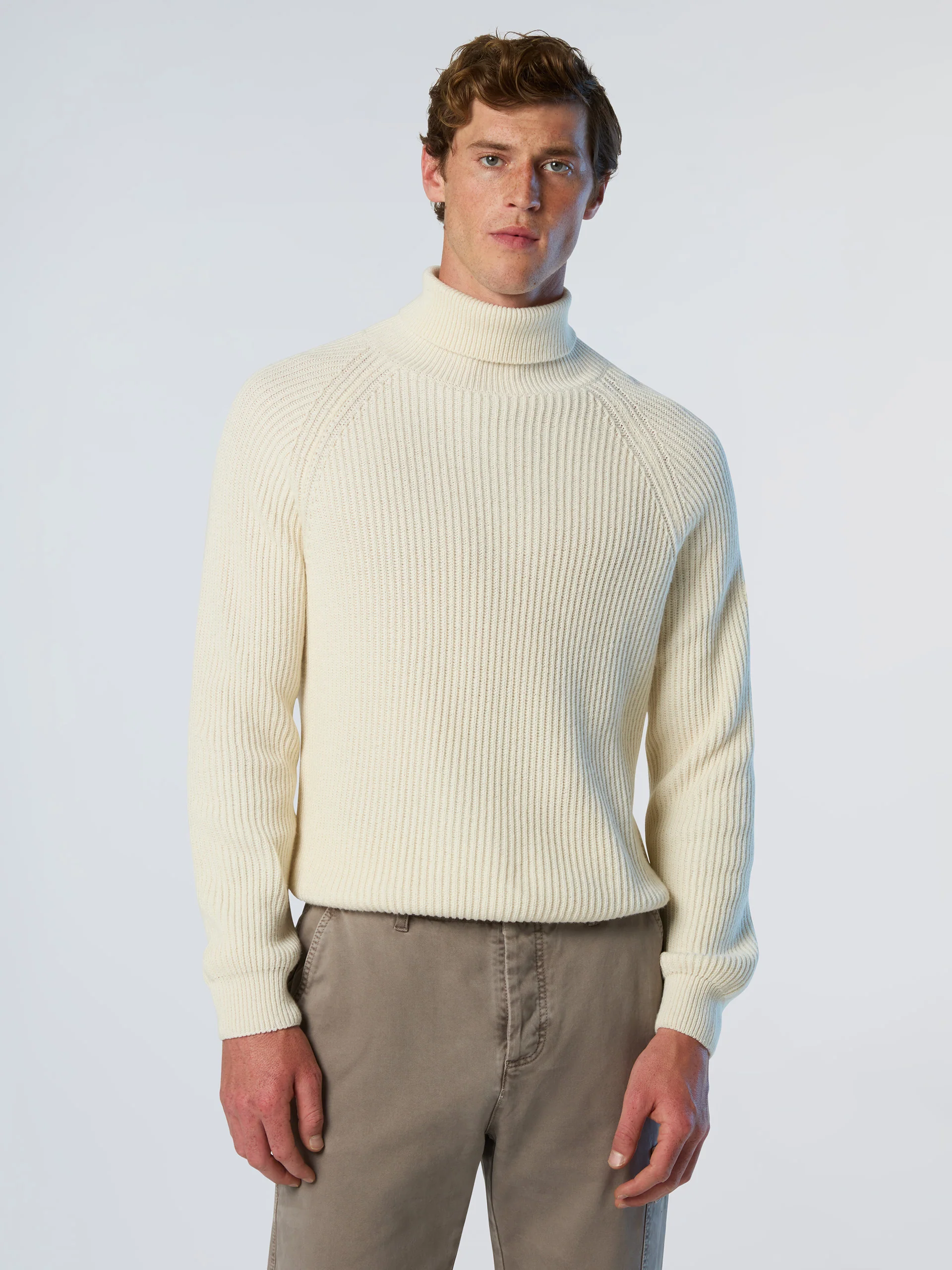 North Sails maglione dolcevita panna