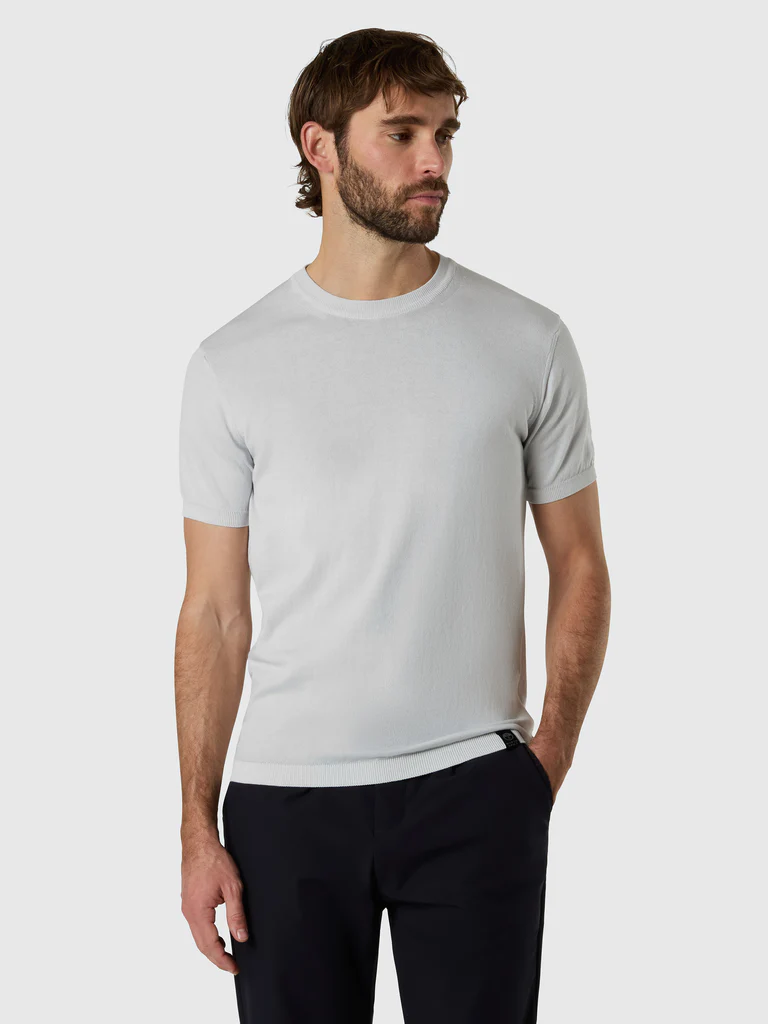 North Sails t-shirt girocollo jersey cotone grigio