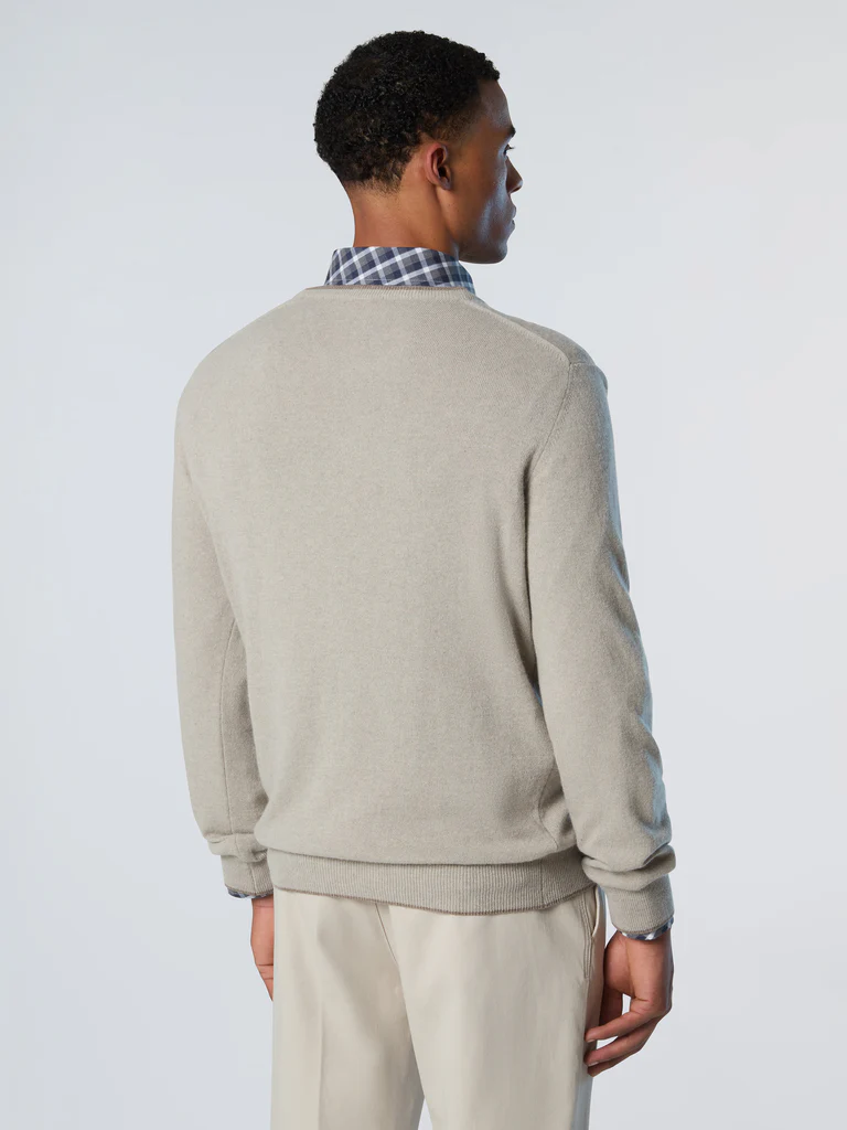 North Sails maglione girocollo beige