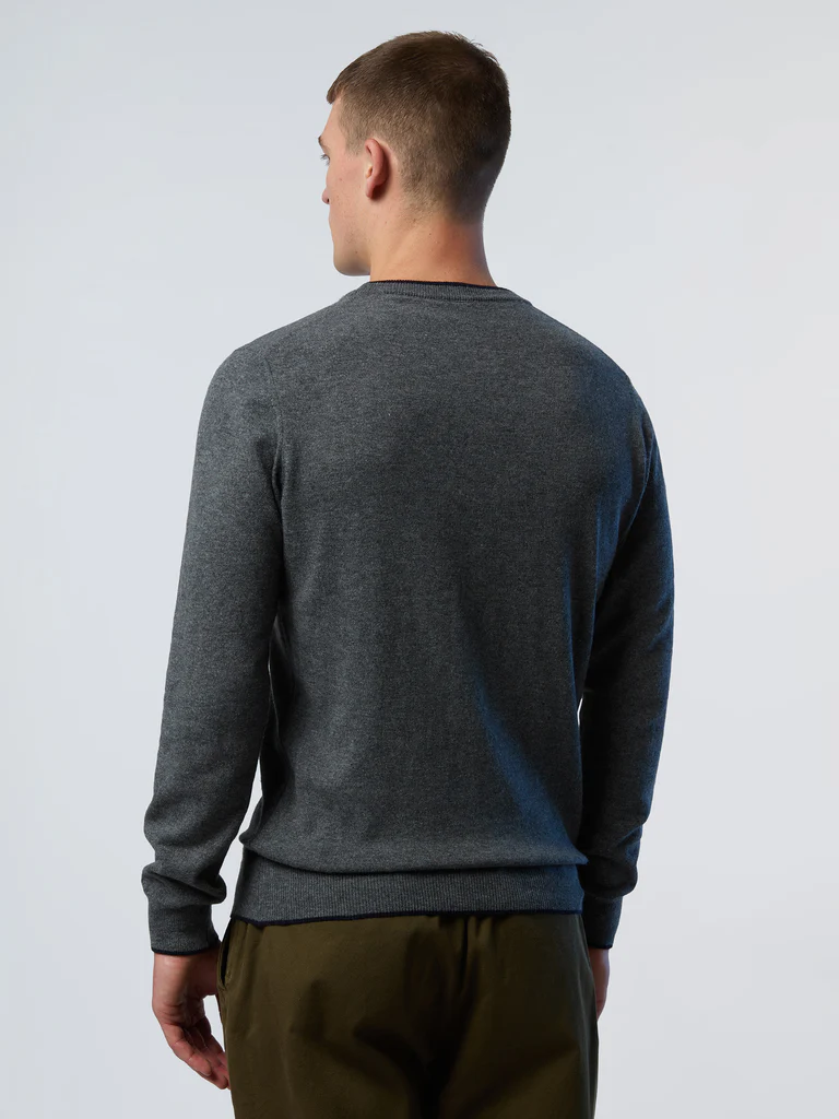 North Sails maglione girocollo grigio