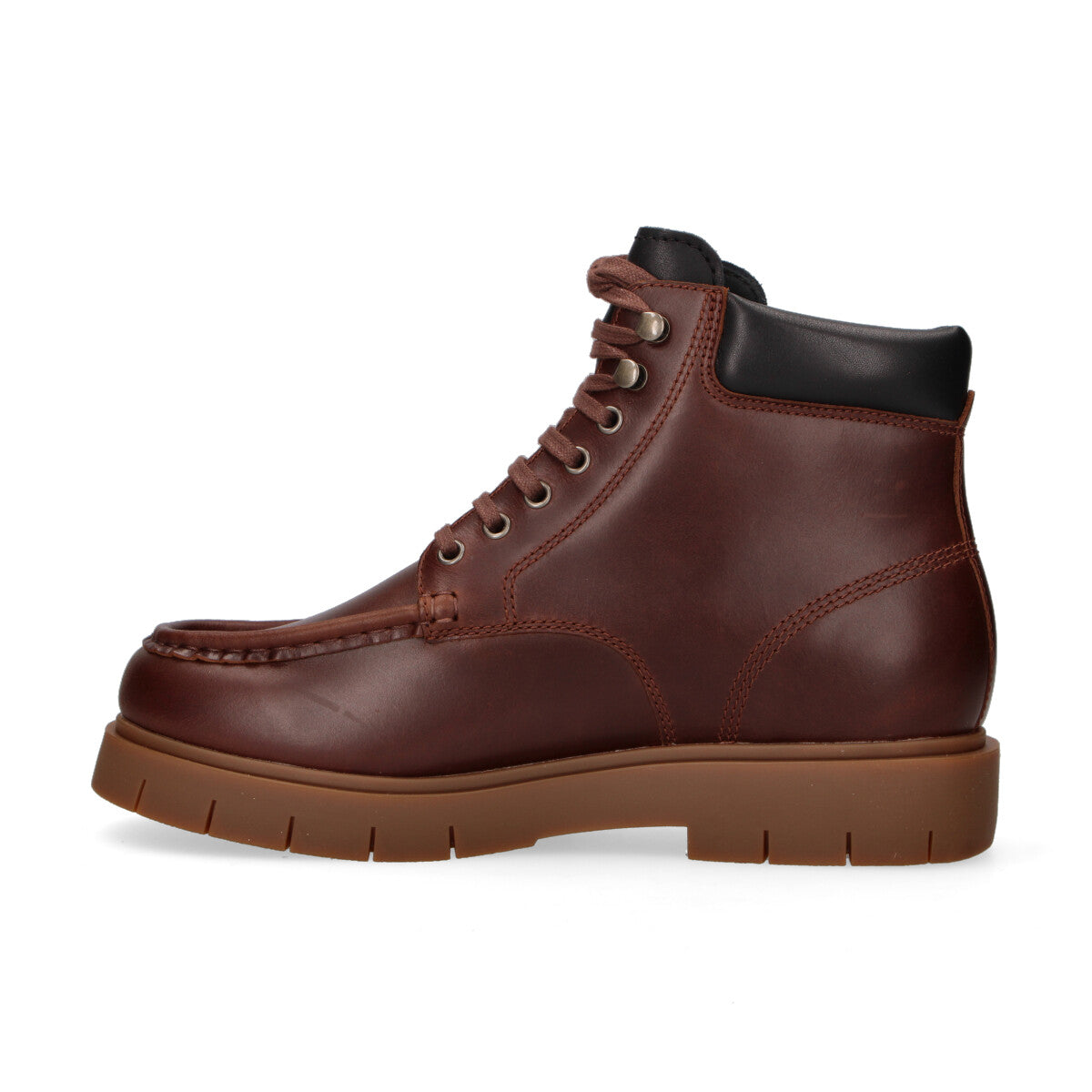 Camper polacchino Alaro in pelle marrone
