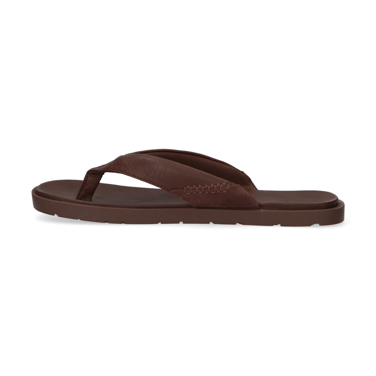 Ugg ciabatta Seaside Flip in pelle testa di moro