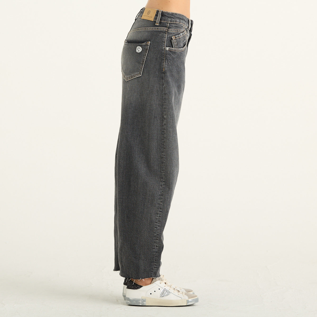 Haveone – Jeans balloon Barbara grigio vintage