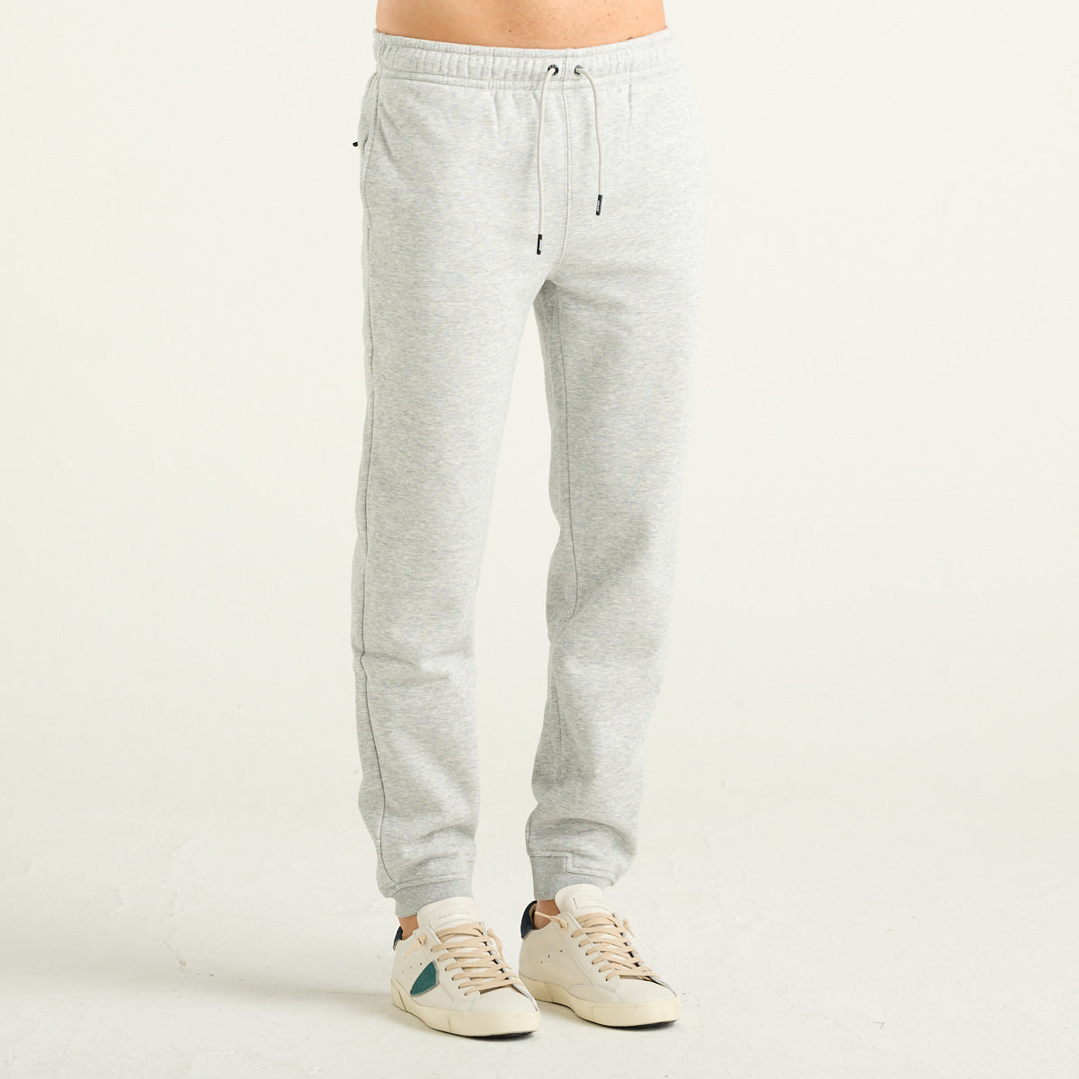 K-Way Philbert Brushed Pantalone Jogger Uomo Grigio Mélange